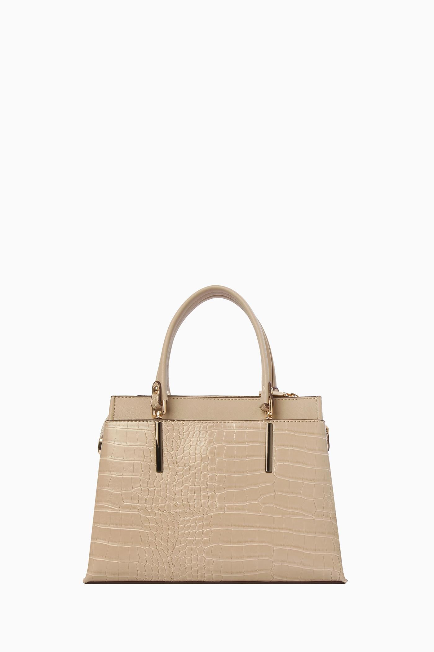 Krokodil Desen Çanta - Taş TUGBA