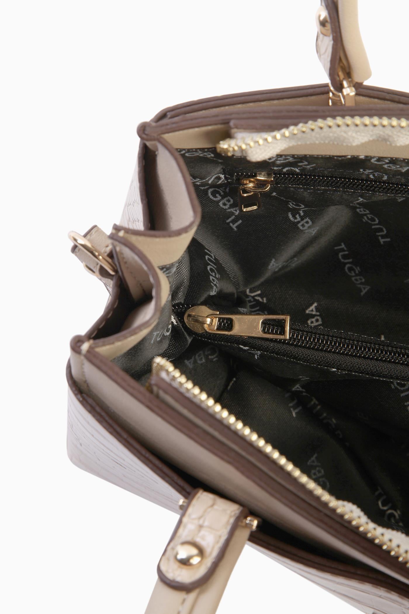 Krokodil Desen Çanta - Taş TUGBA