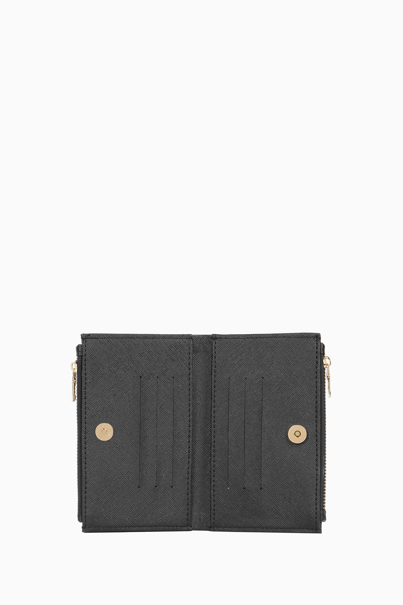 Krokodil Dikdörtgen Cüzdan - Siyah TUĞBA