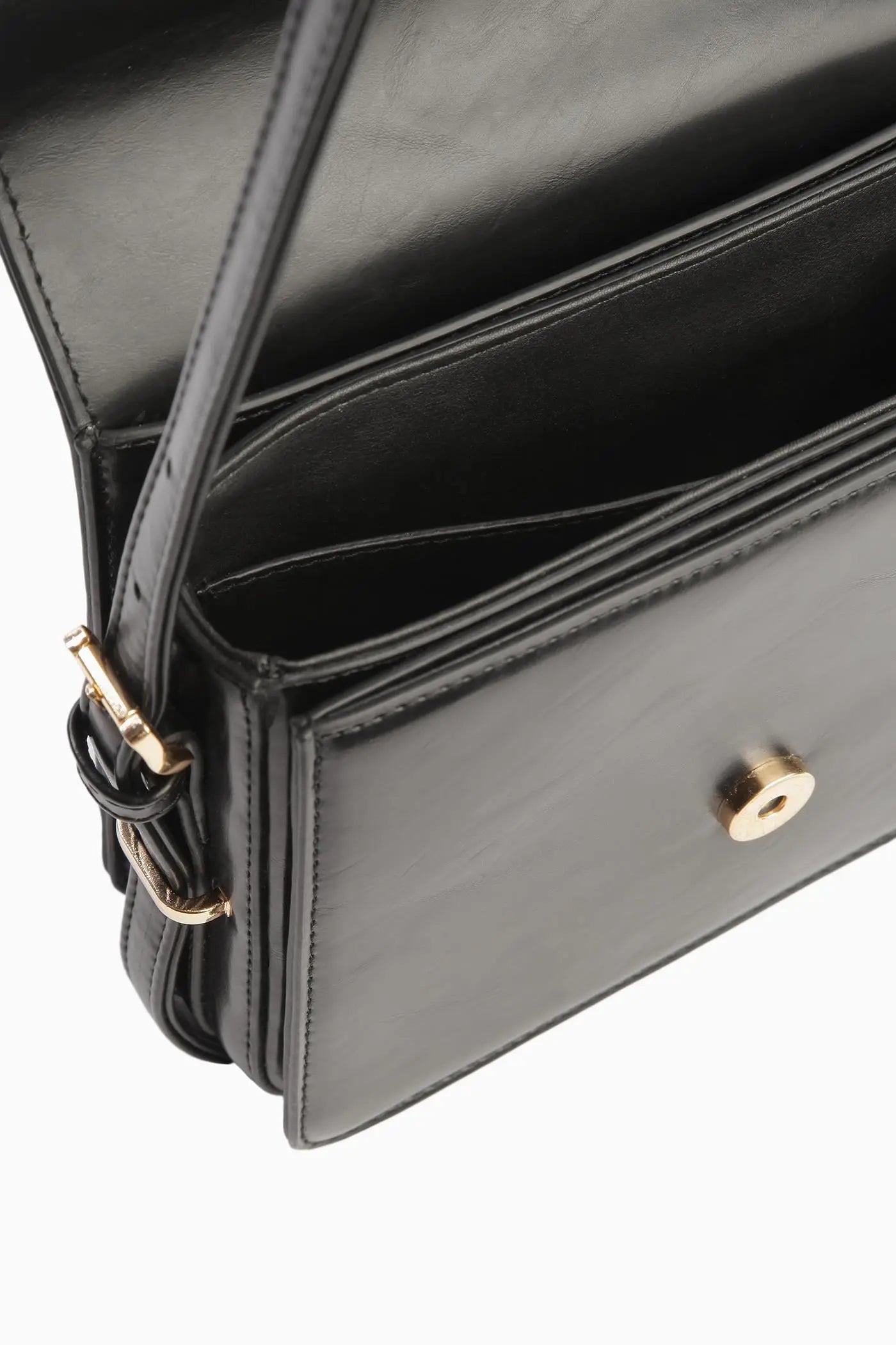 Küçük Flap Çanta - Siyah TUGBA