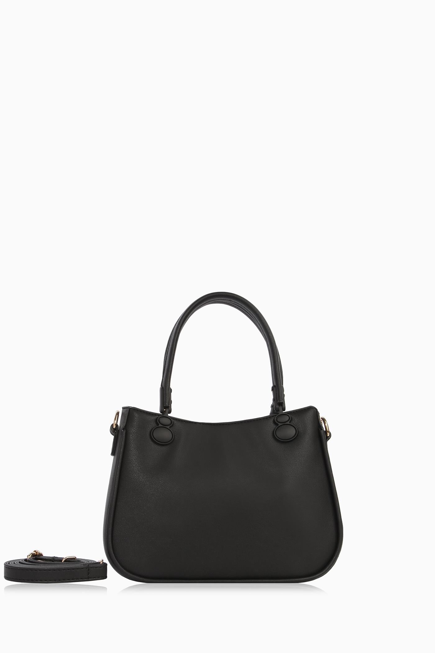 Kulplu Çanta - Siyah TUGBA