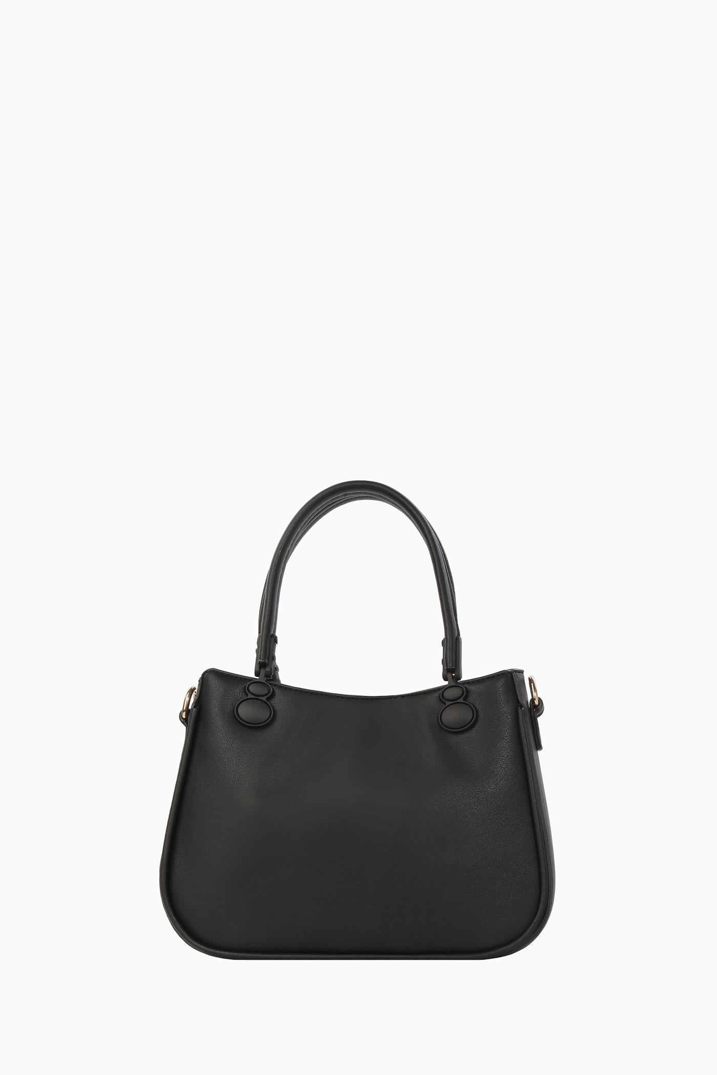 Kulplu Çanta - Siyah TUGBA