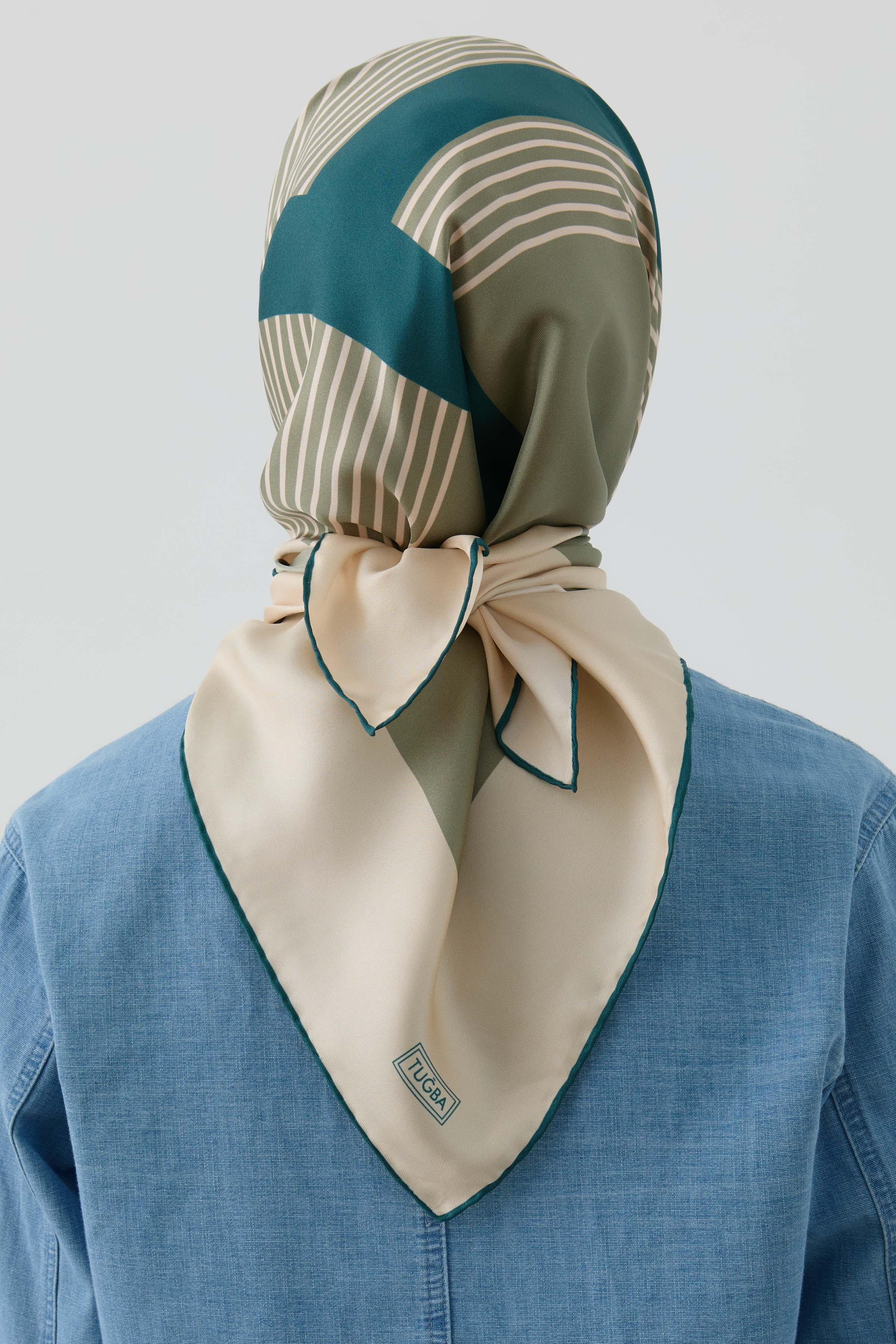 Mana Twill İpek Eşarp - Çağla TUGBA