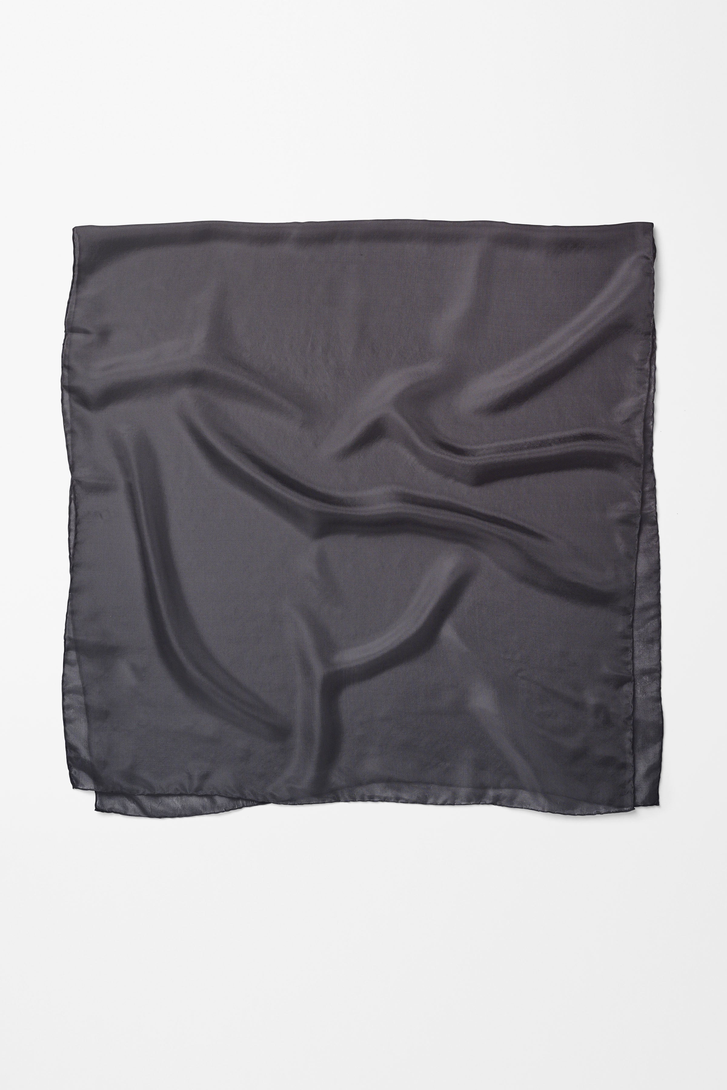 Medine İpeği Eşarp - Antrasit TUGBA