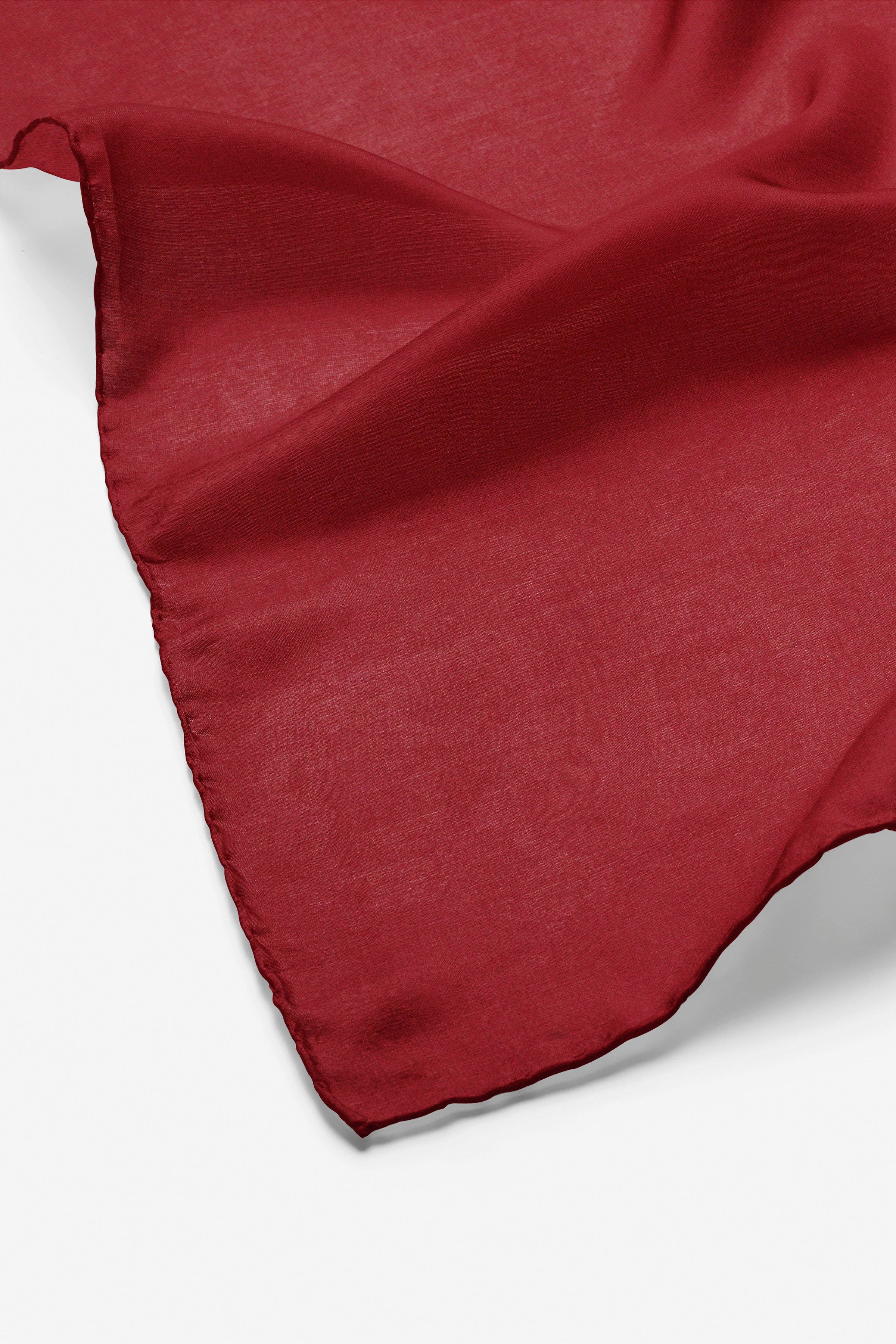 Medine İpeği Eşarp - Bordo TUGBA