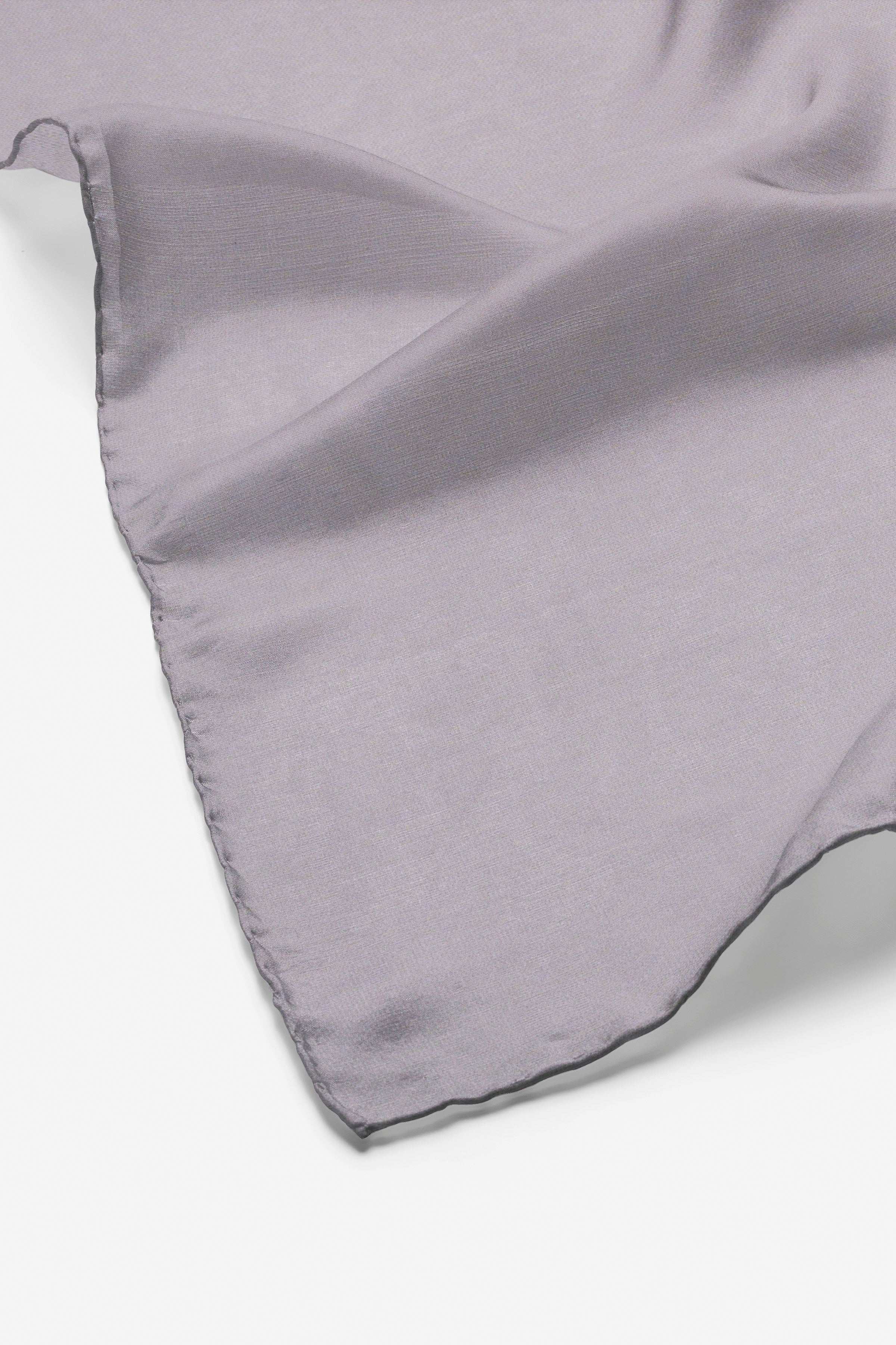 Medine İpeği Eşarp - Koyu Gri TUGBA