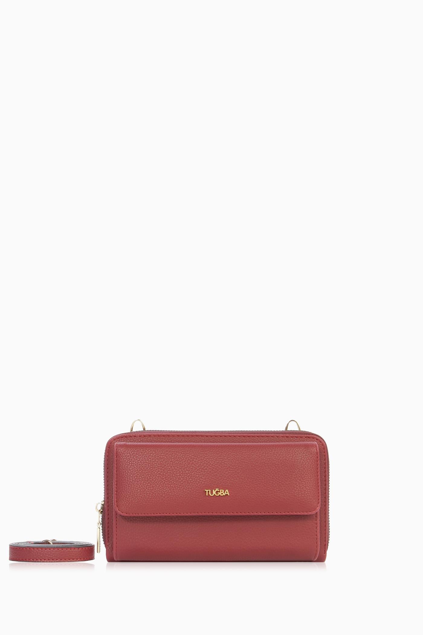 Mini Çanta - Bordo TUGBA