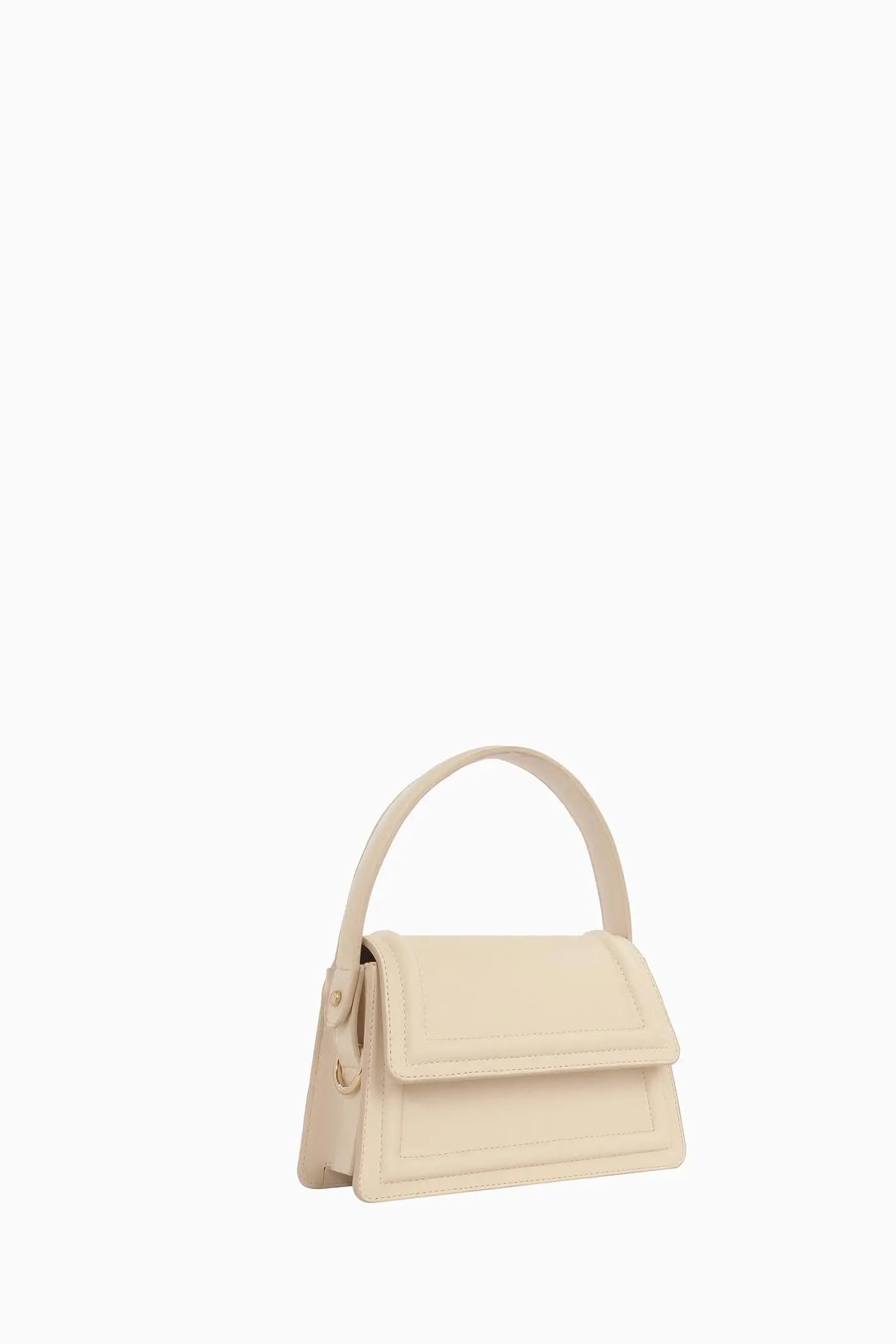 Mini Flap Çanta - Bej TUGBA