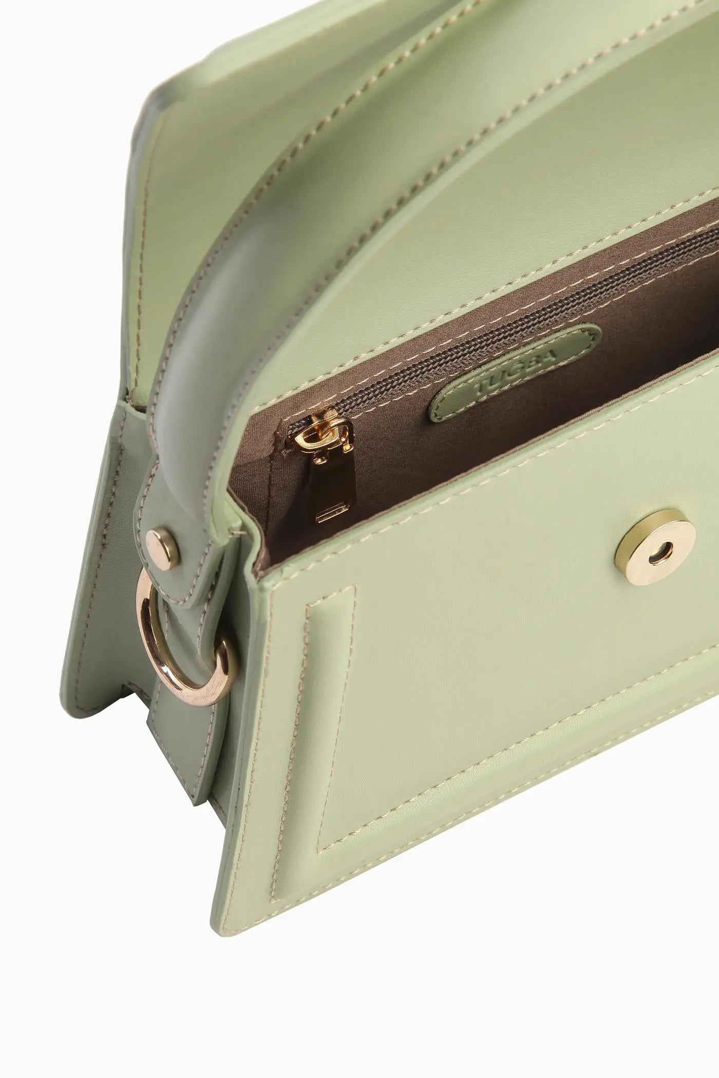 Mini Flap Çanta - Mint TUGBA