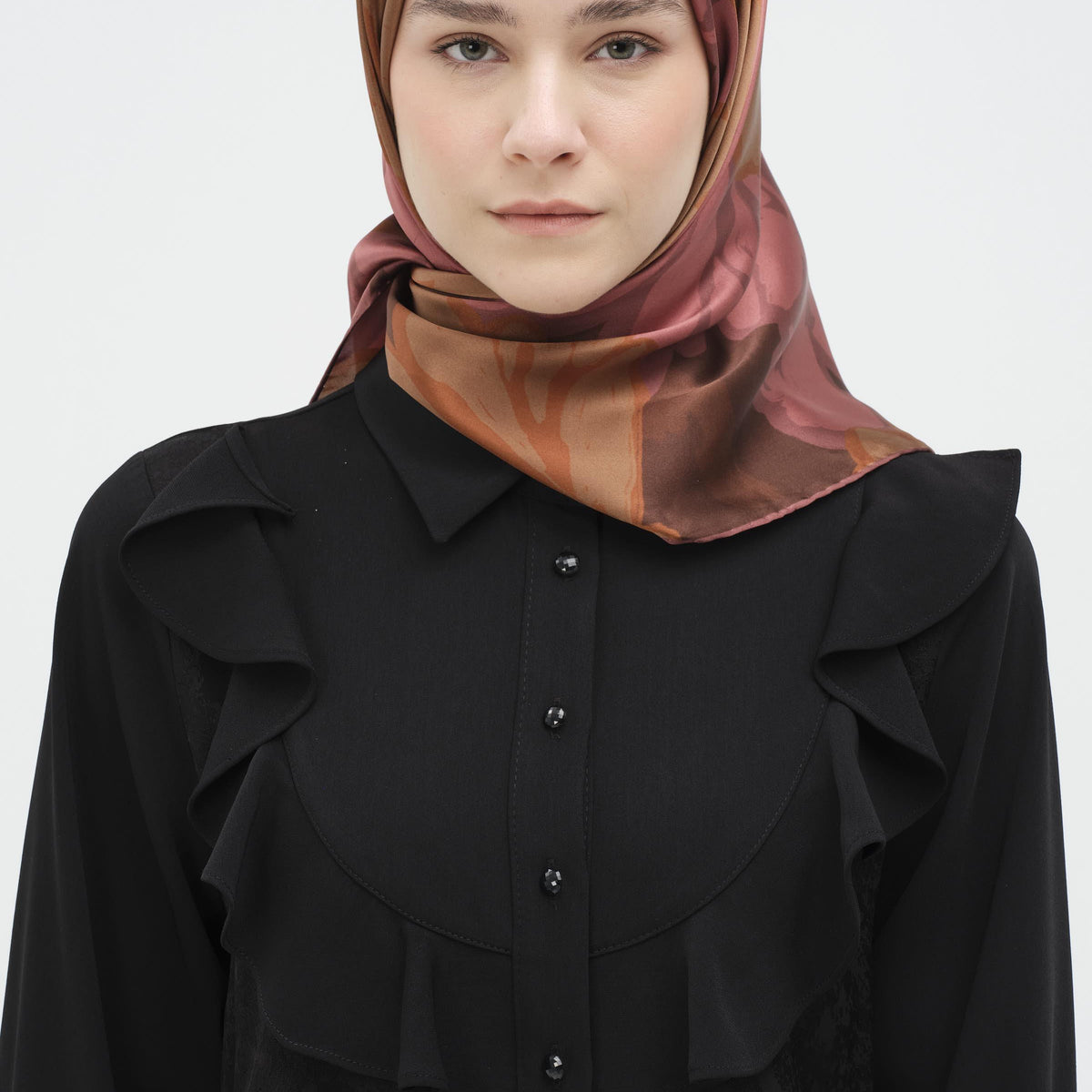 Peyda Natural Eşarp - Gül Kurusu