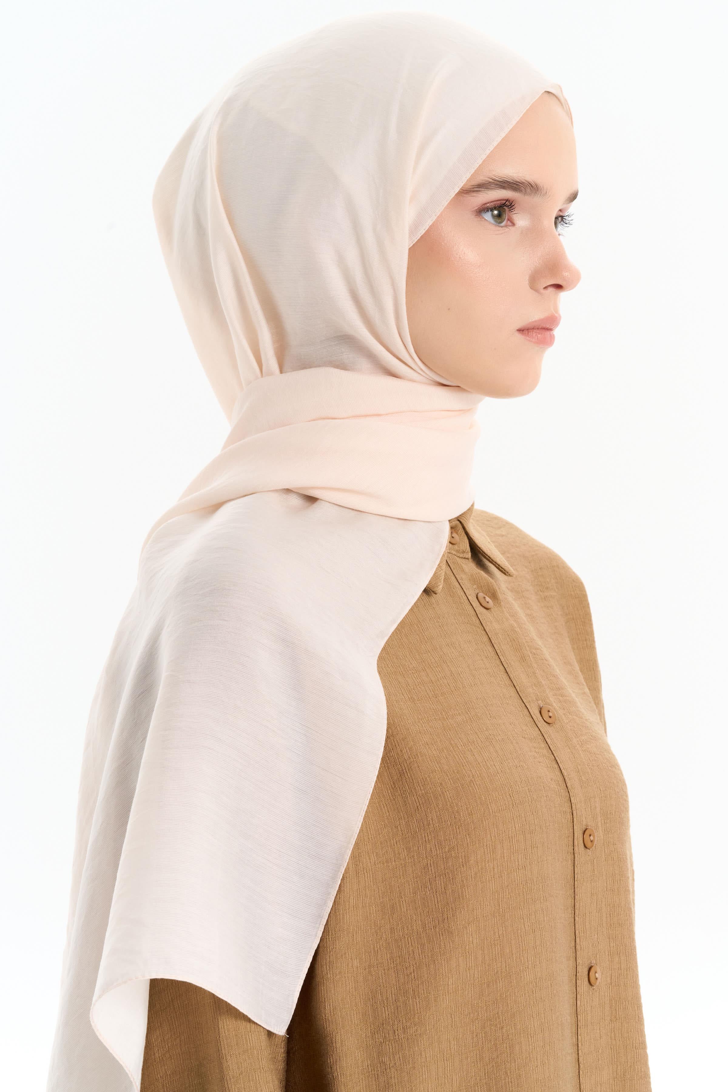 Düz Renk Viskon Şal - Taş TUGBA