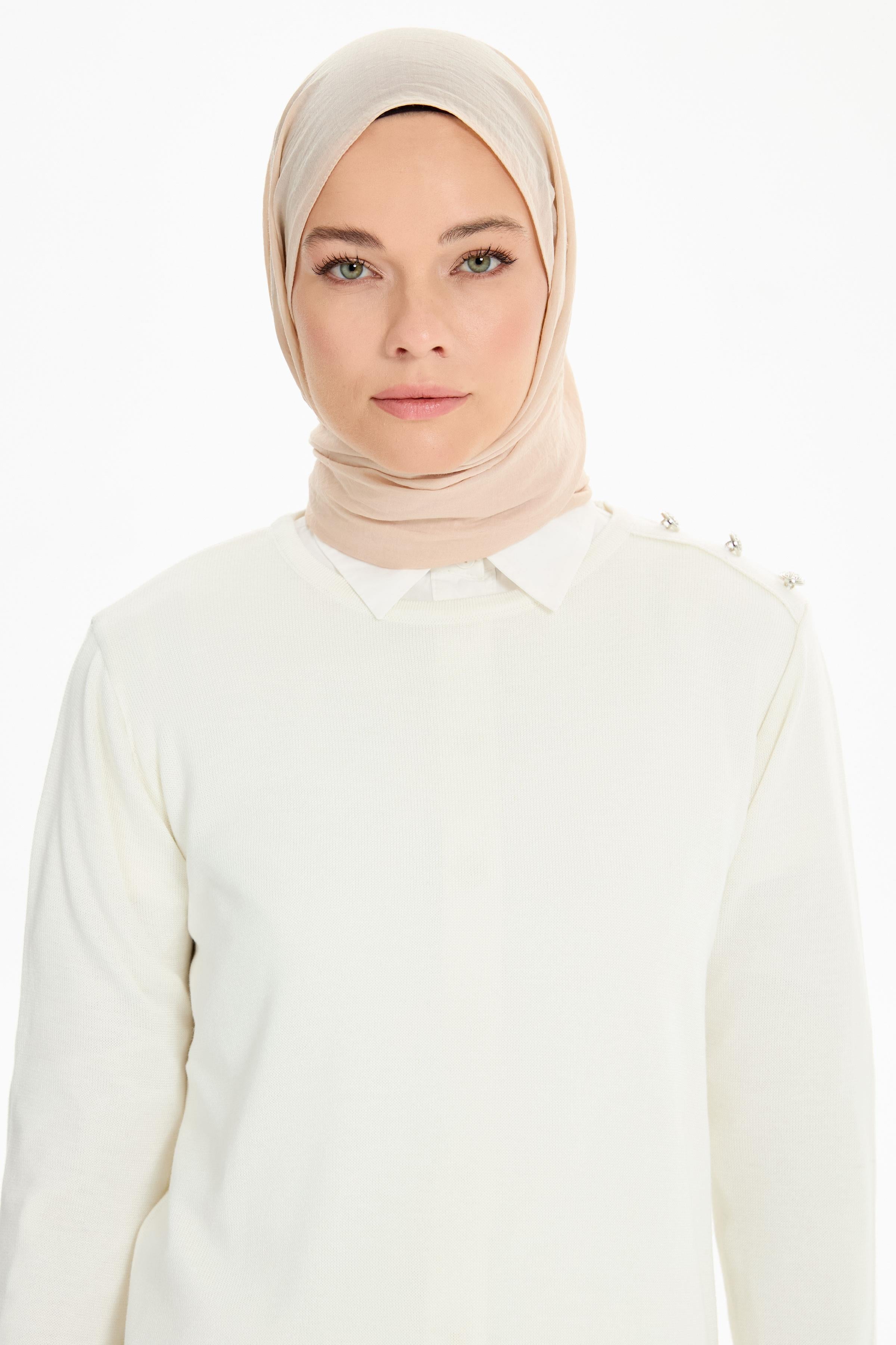 New Comfort Şal - Bej TUGBA