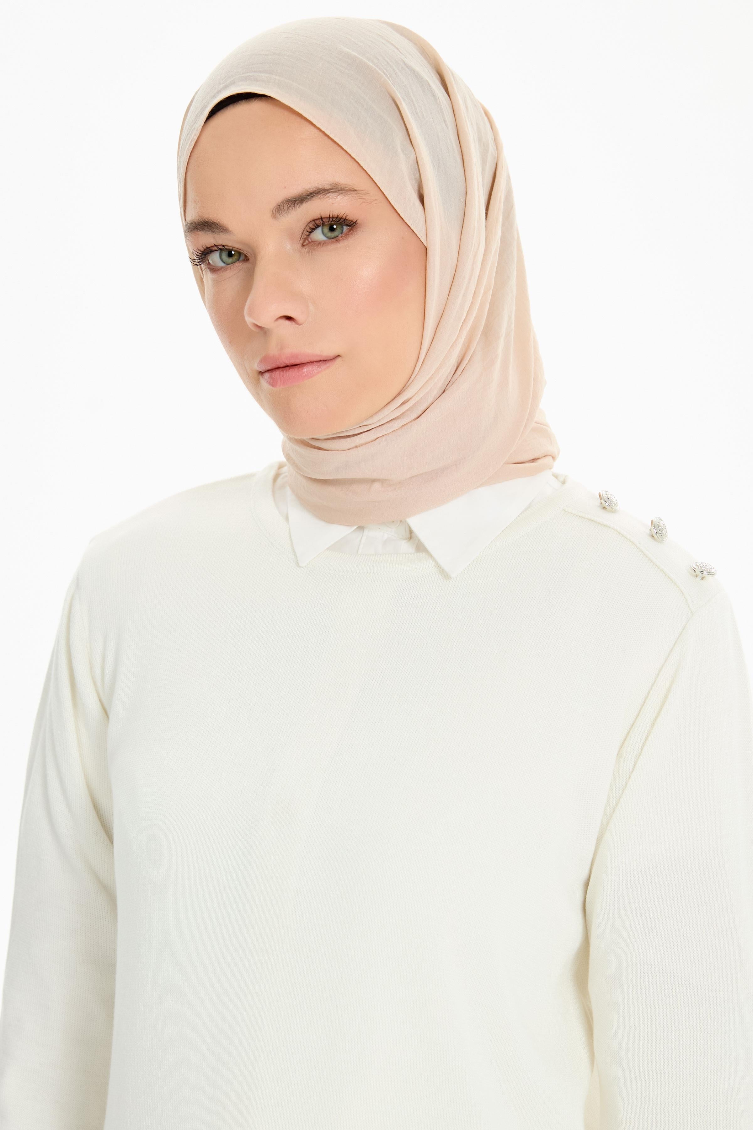 New Comfort Şal - Bej TUGBA