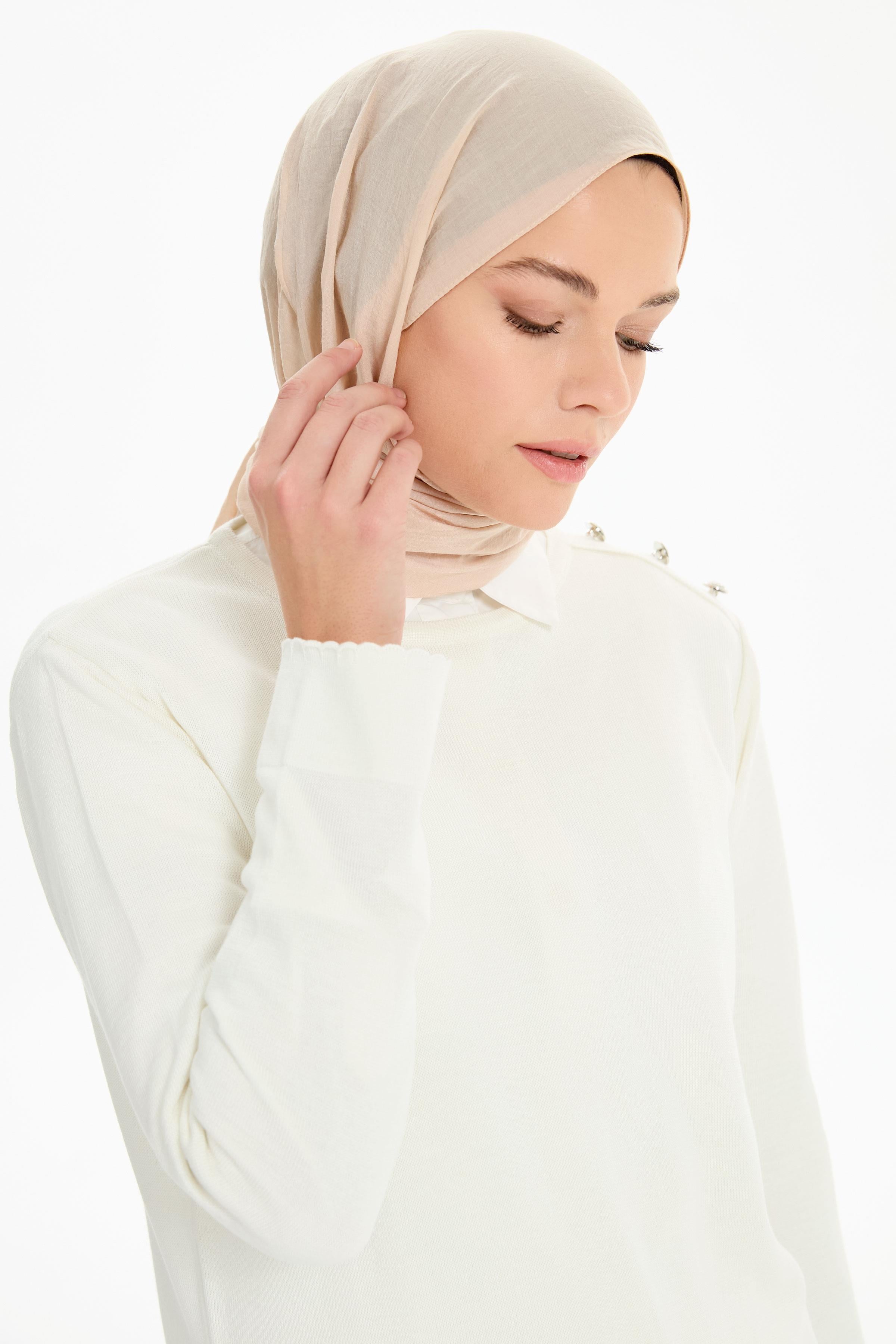 New Comfort Şal - Bej TUGBA