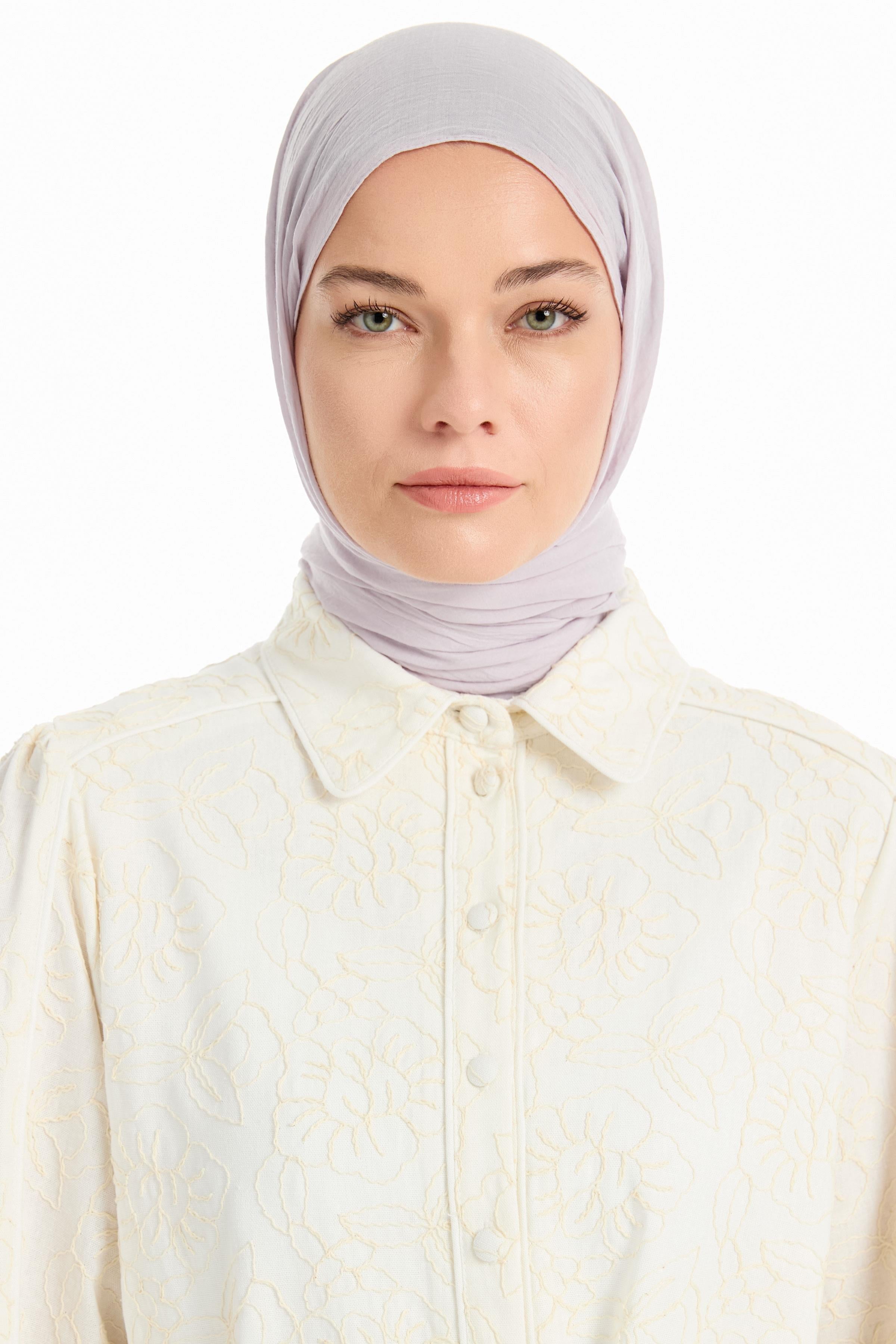 New Comfort Şal - Gümüş TUGBA