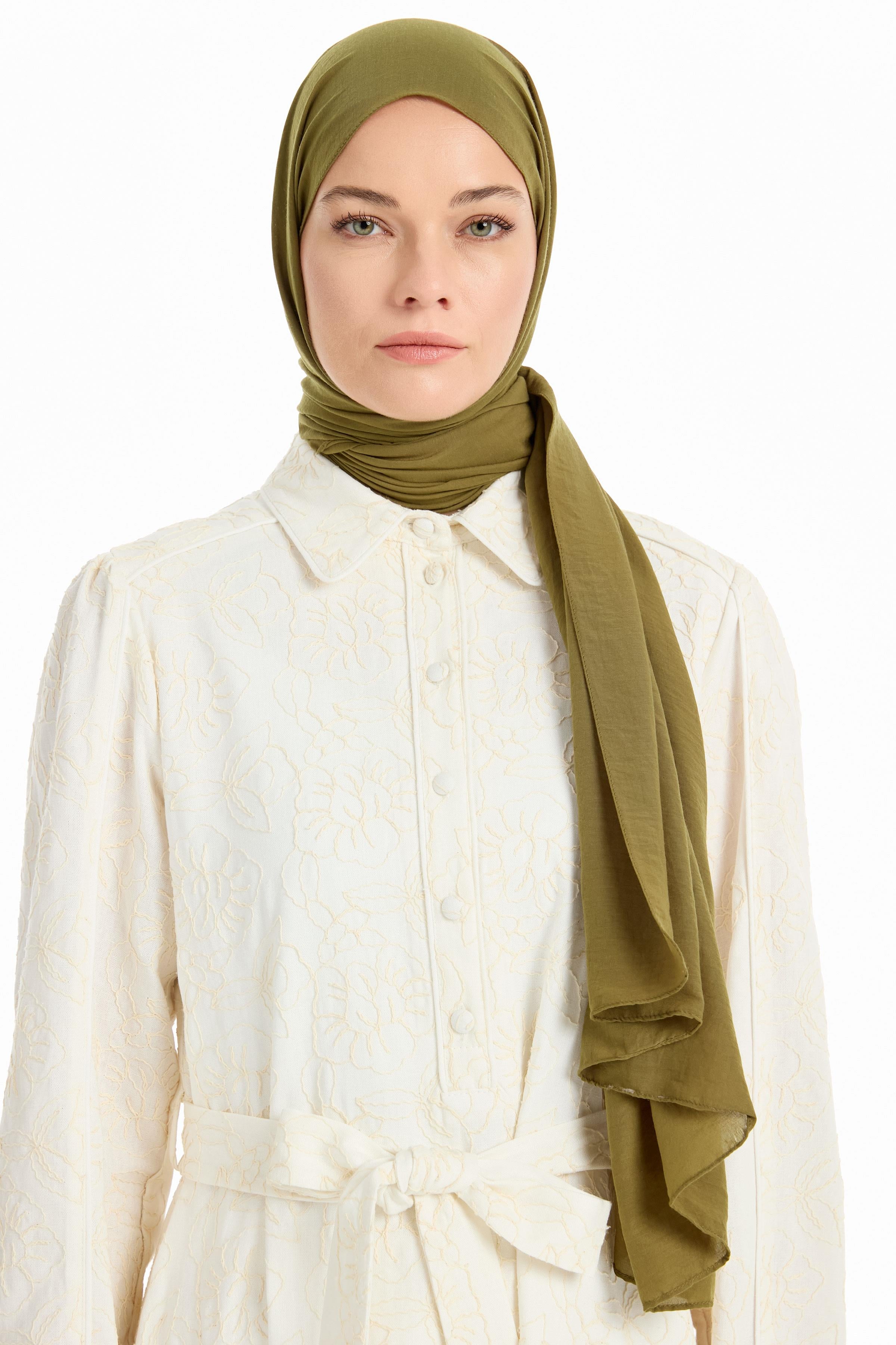 New Comfort Şal - Haki TUGBA