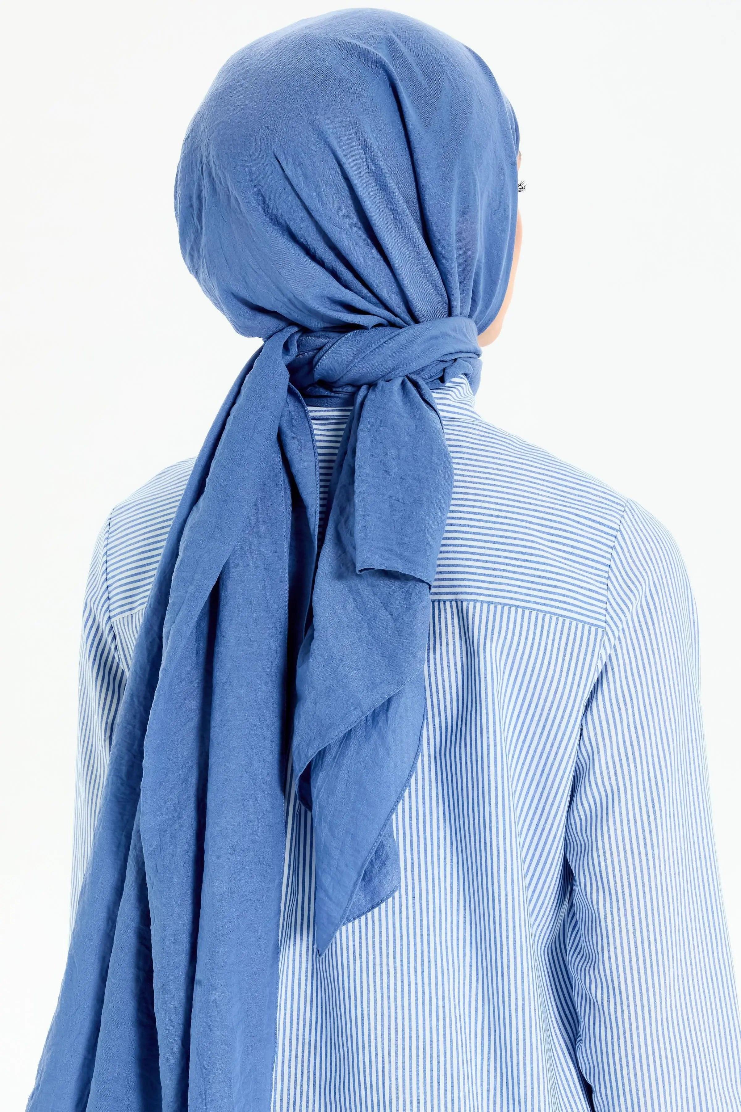 New Comfort Şal - İndigo TUGBA