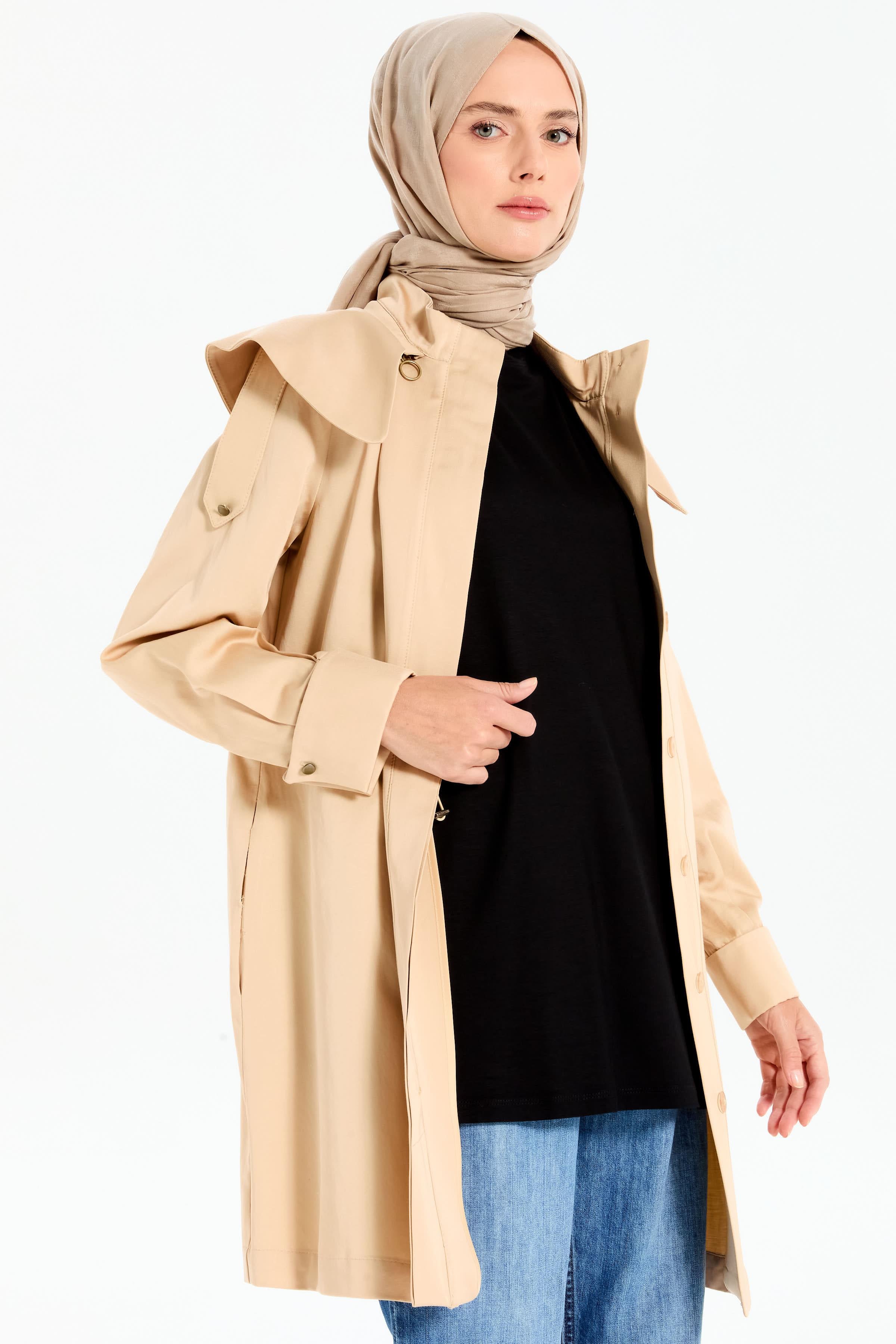 Örme Tişört - Siyah TUGBA