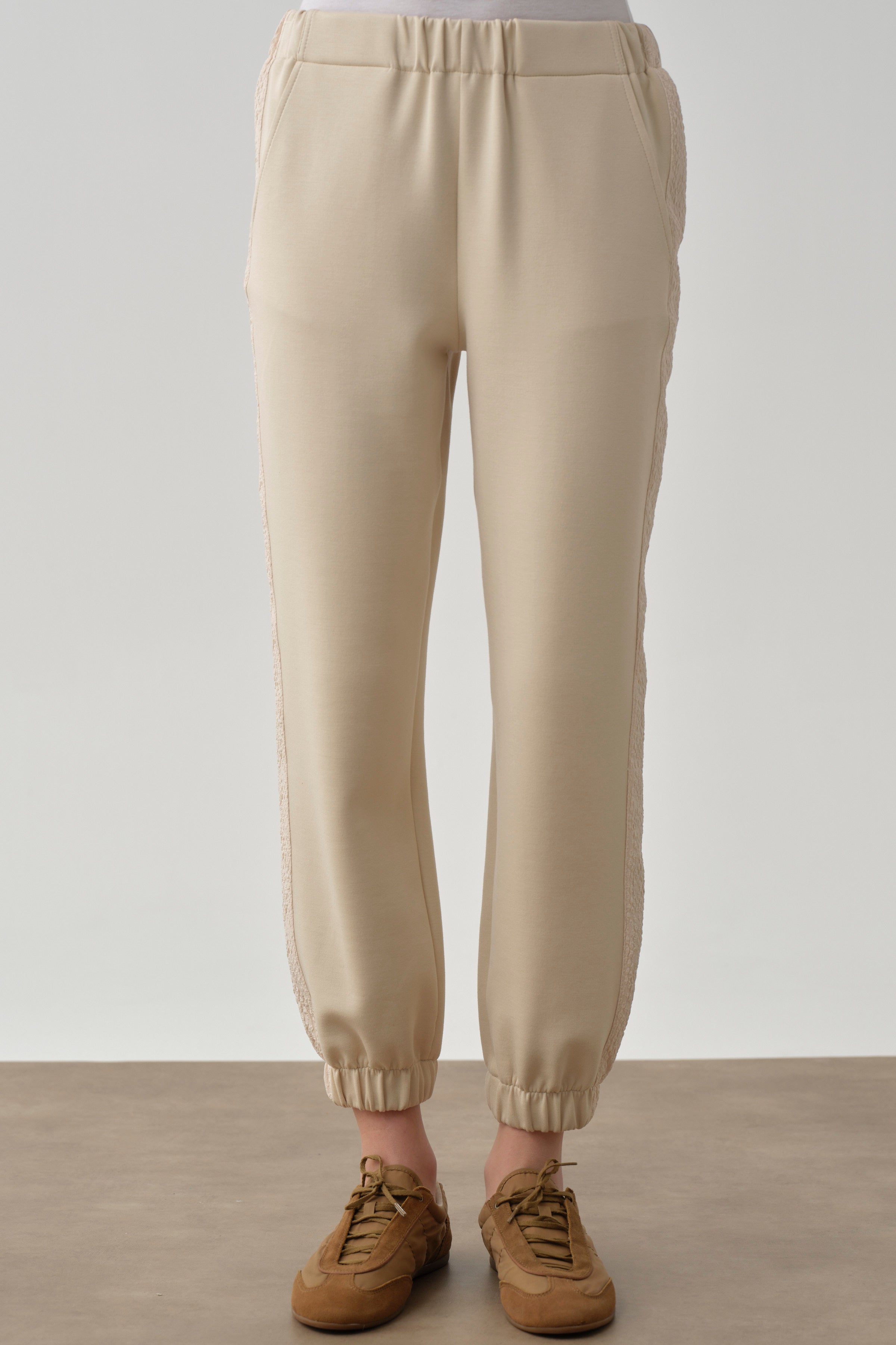 Örme Takım - Ekru TUGBA