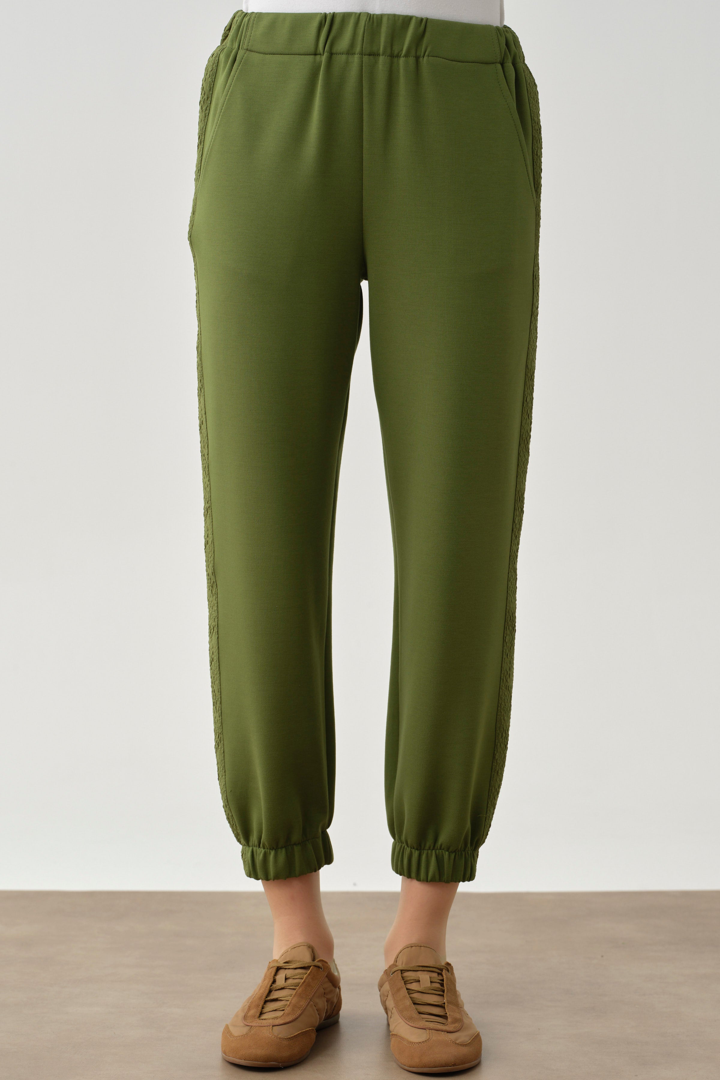 Örme Takım - Olive TUGBA