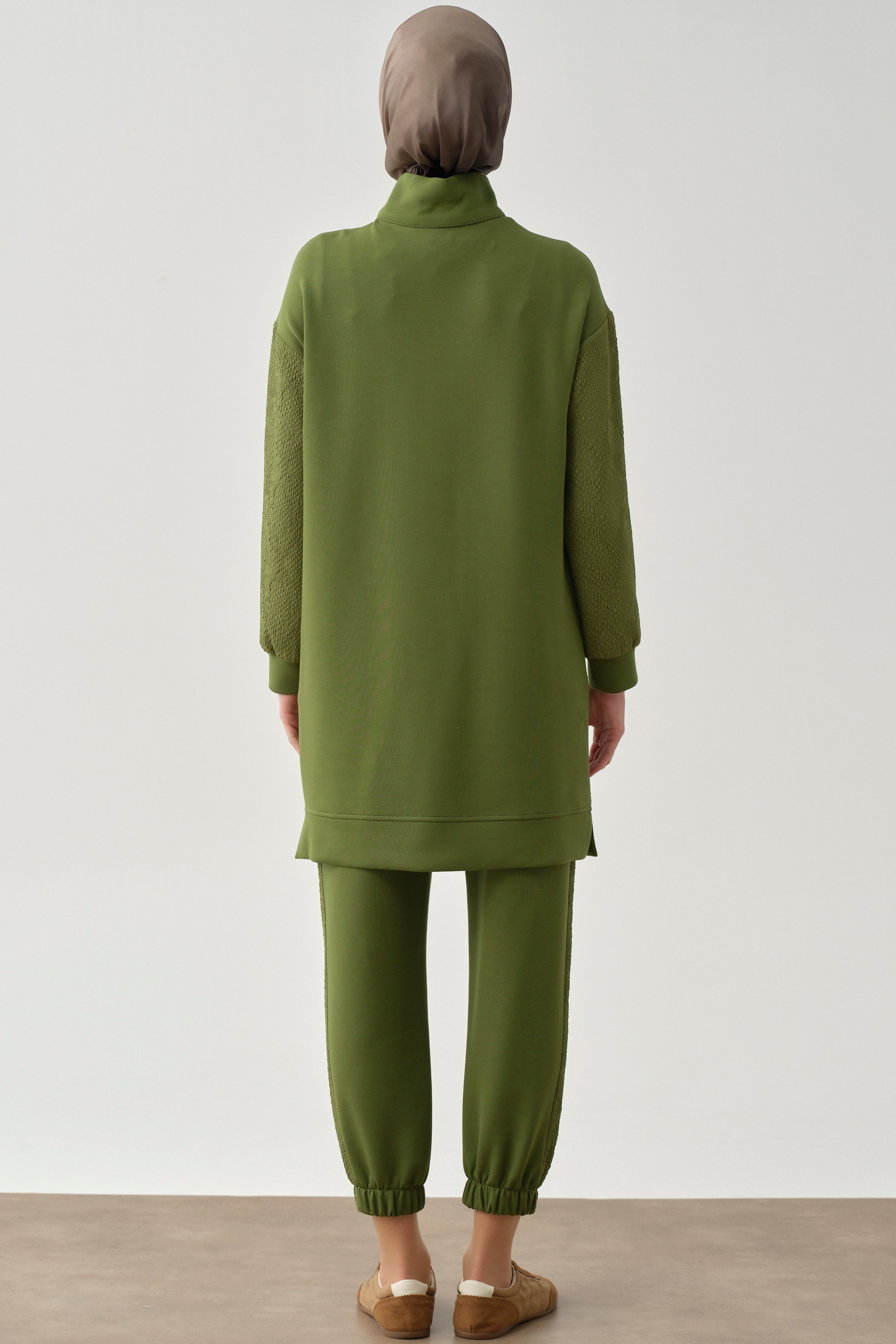 Örme Takım - Olive TUGBA