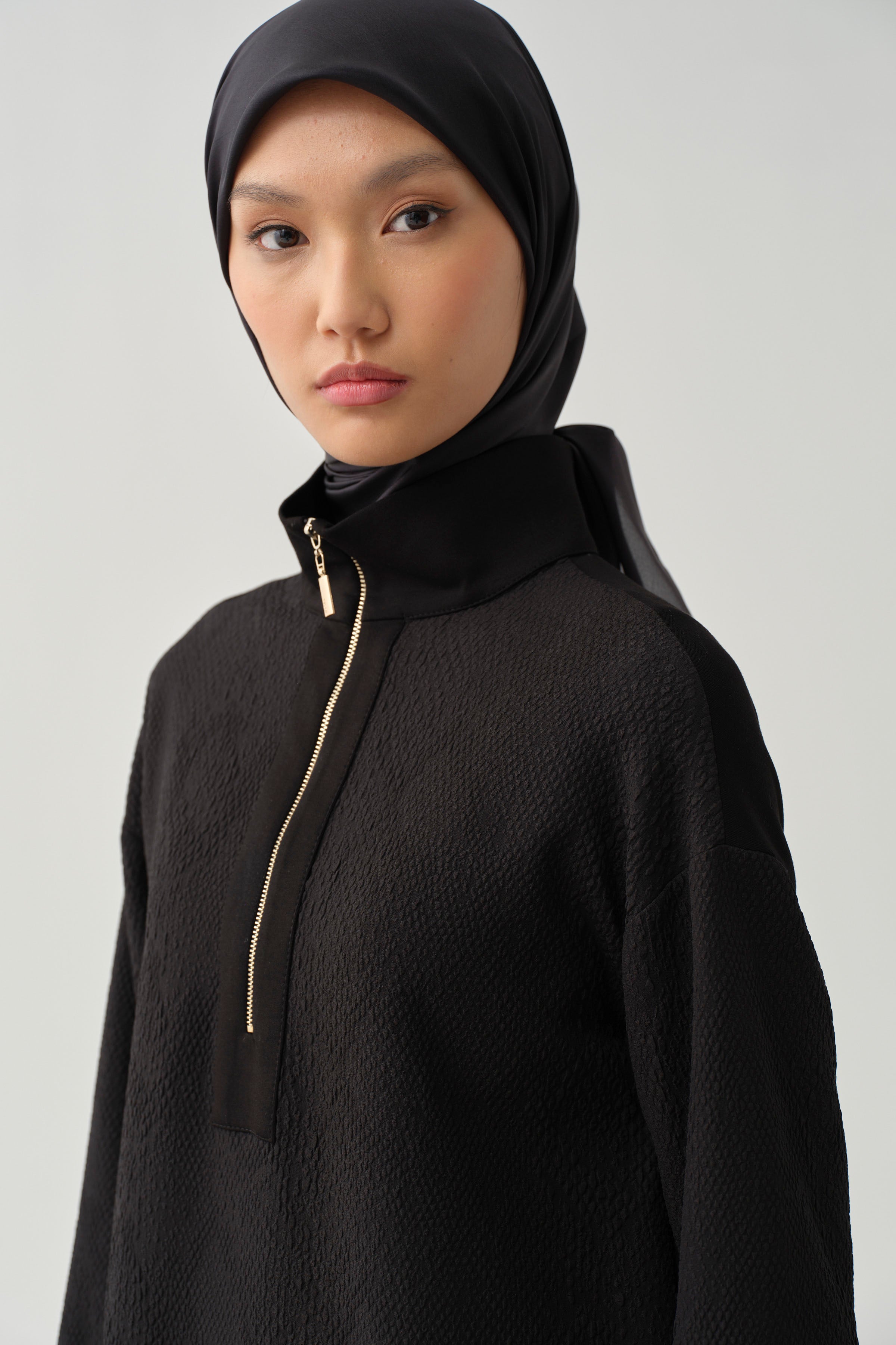 Örme Takım - Siyah TUGBA