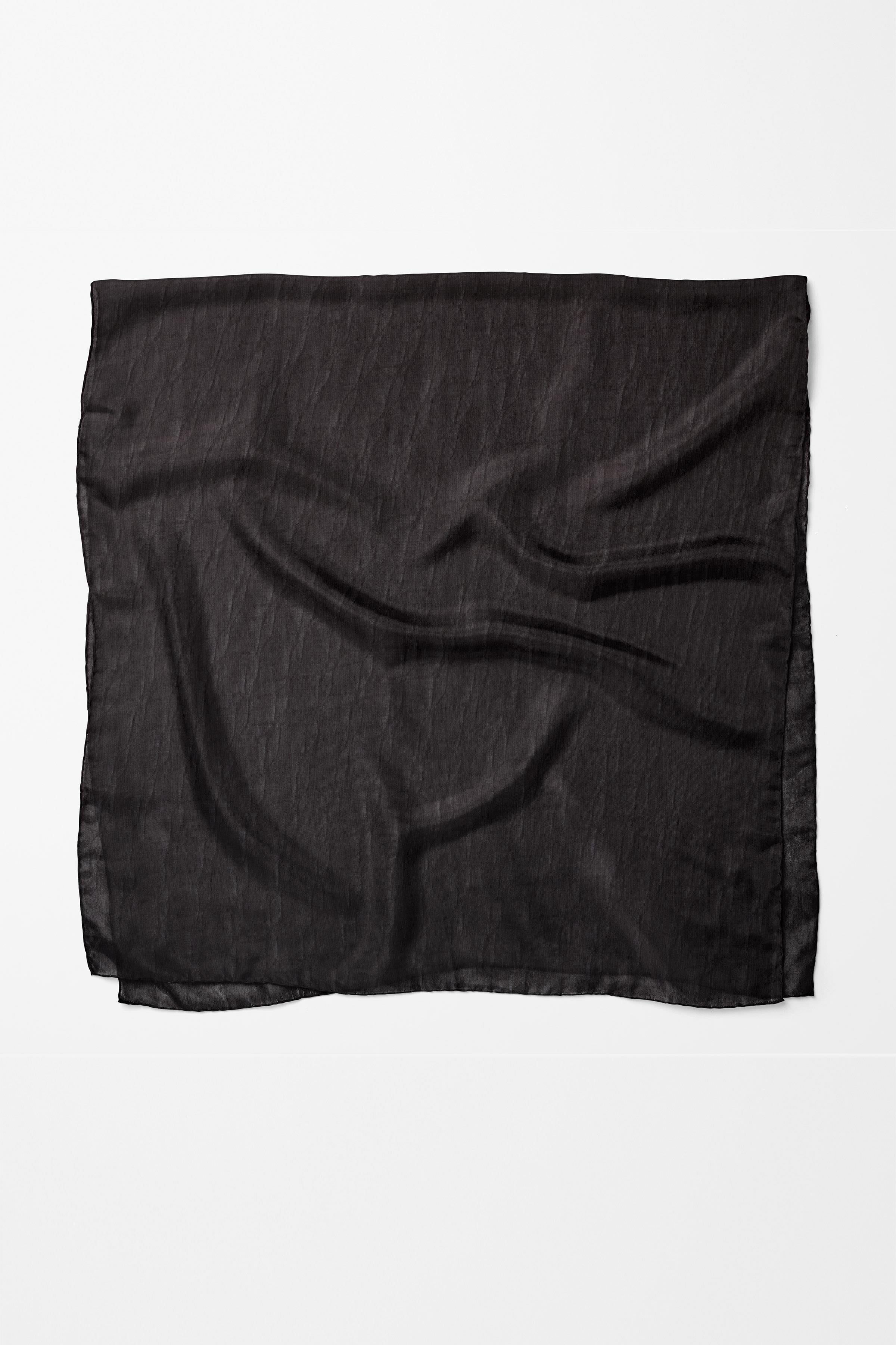 Jakar Eşarp - Siyah TUGBA