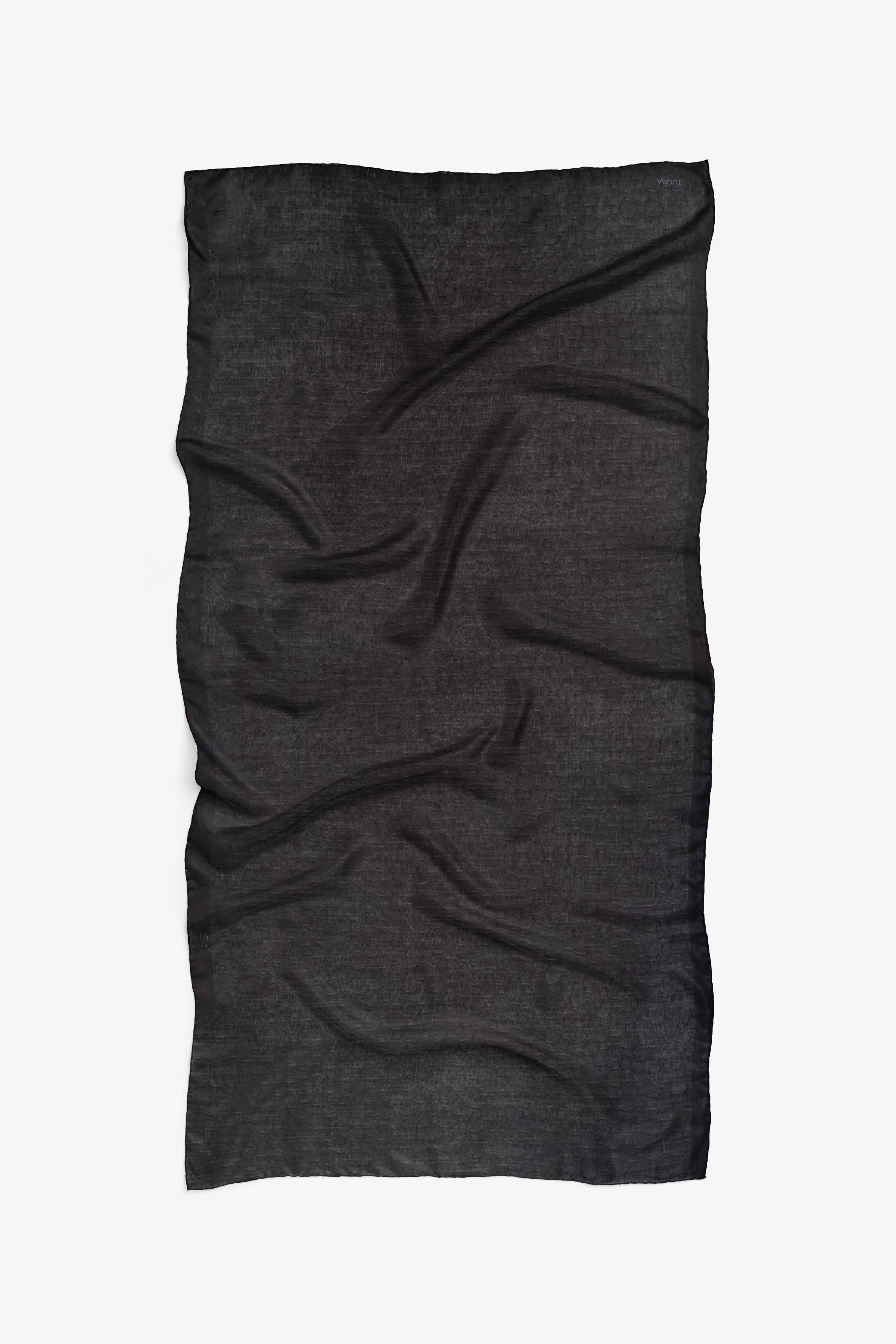 Pano Jakar Şal - Siyah TUGBA