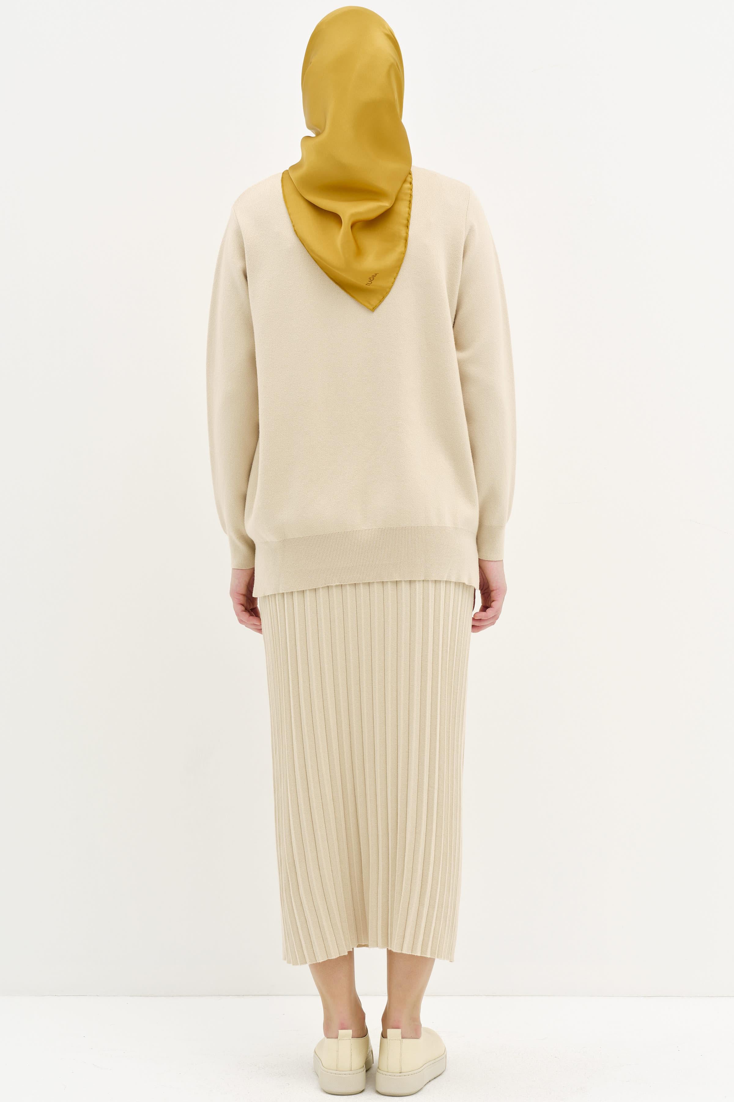 Pilise Etekli Triko Takım - Taş TUGBA