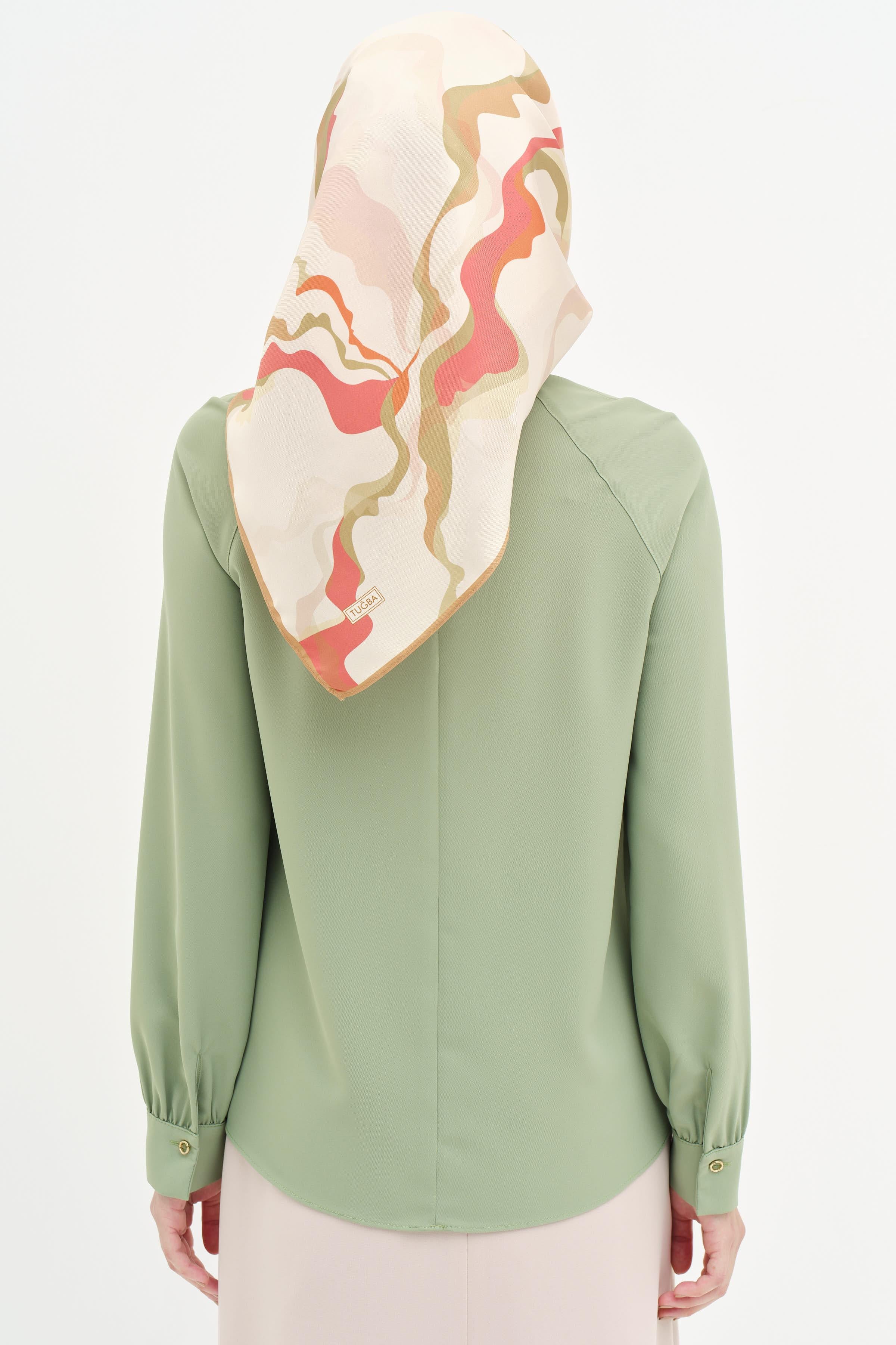 Reglan Kollu Bluz - Açık Yeşil TUGBA