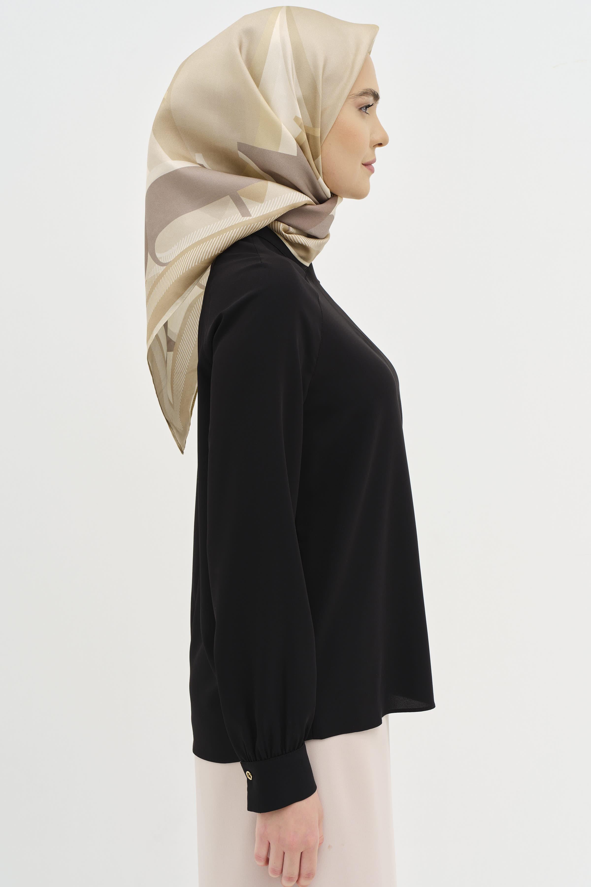 Reglan Kollu Bluz - Siyah TUGBA