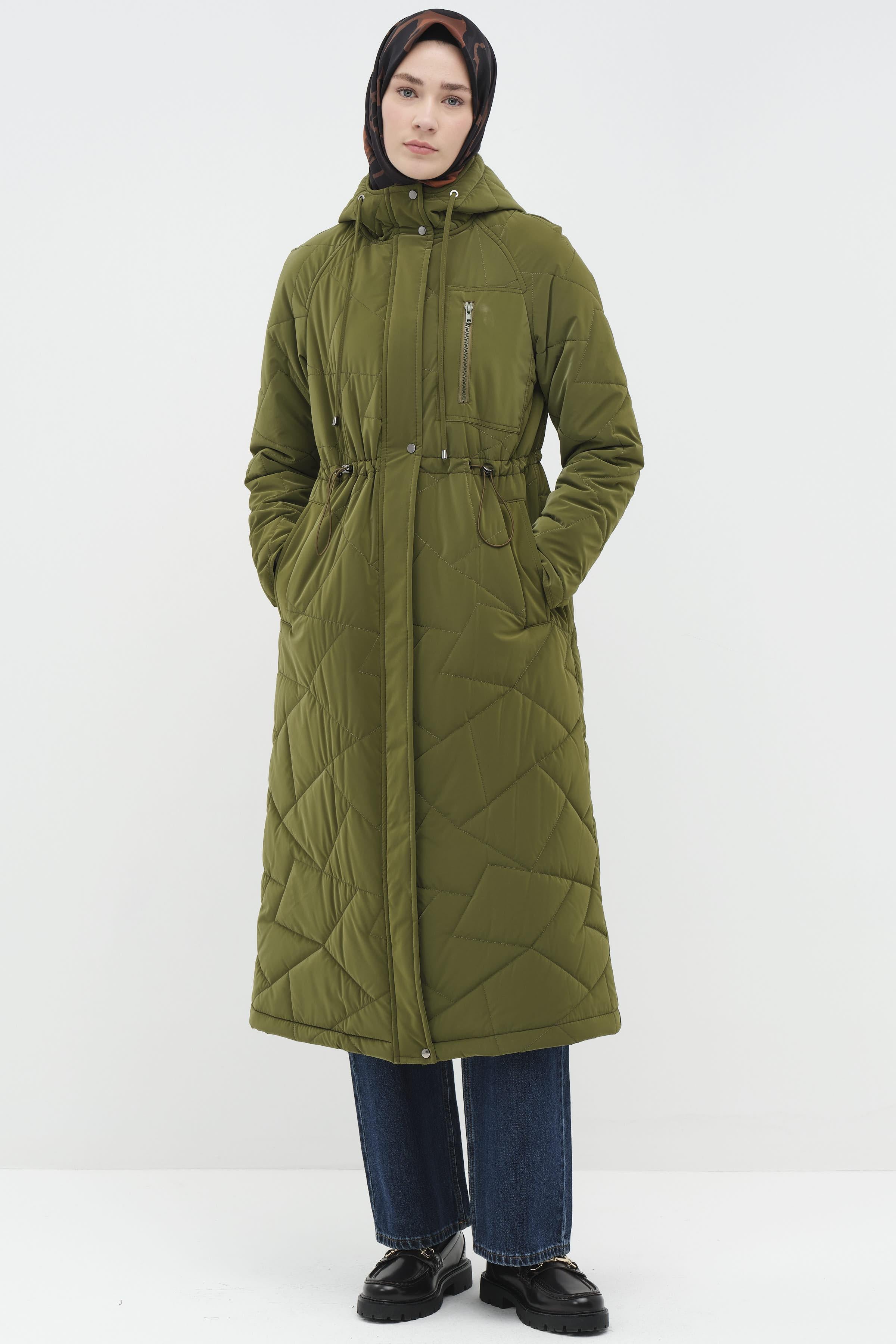 Reglan Kollu Kapitone Kaban - Haki TUGBA