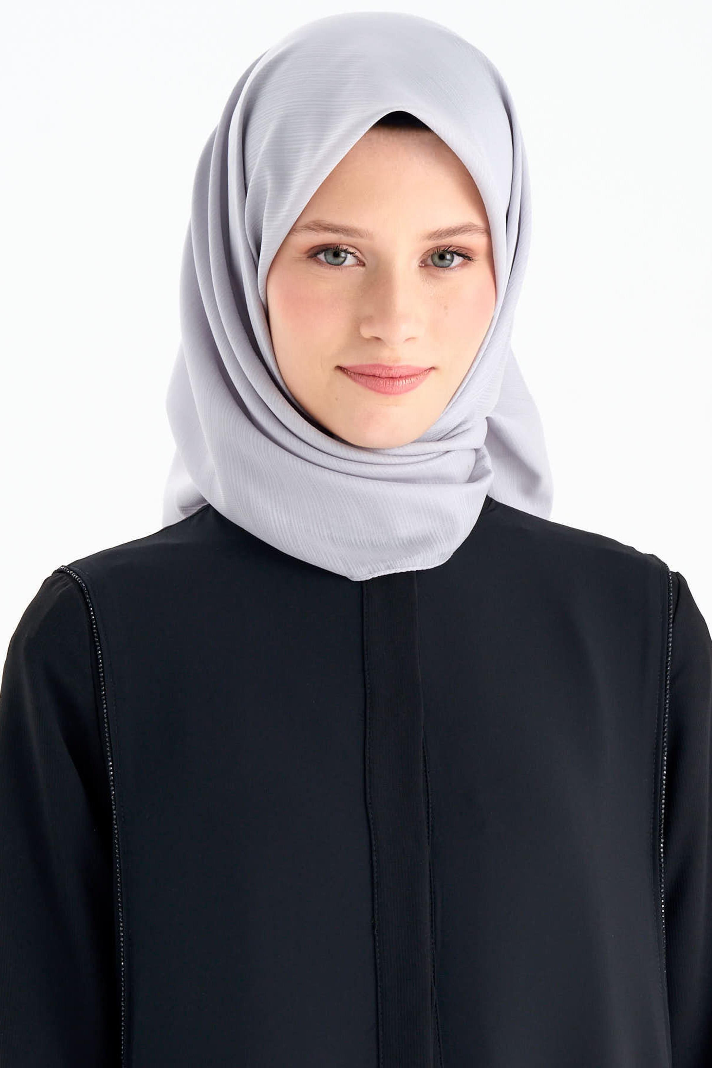 Şifon Eşarp - Gri TUGBA