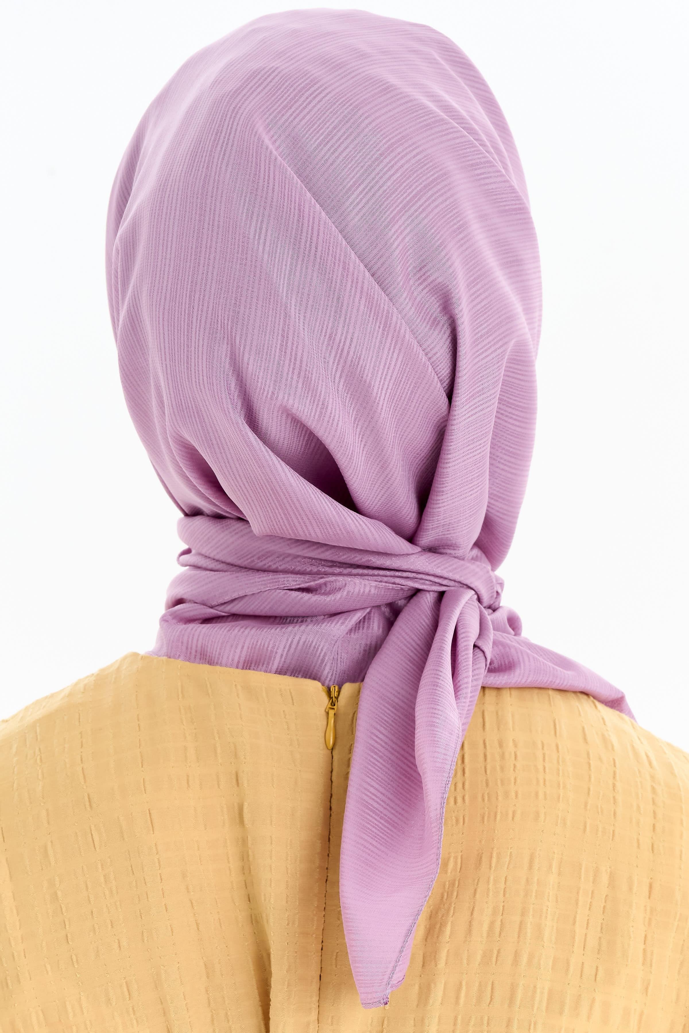 Şifon Eşarp - Lila TUGBA