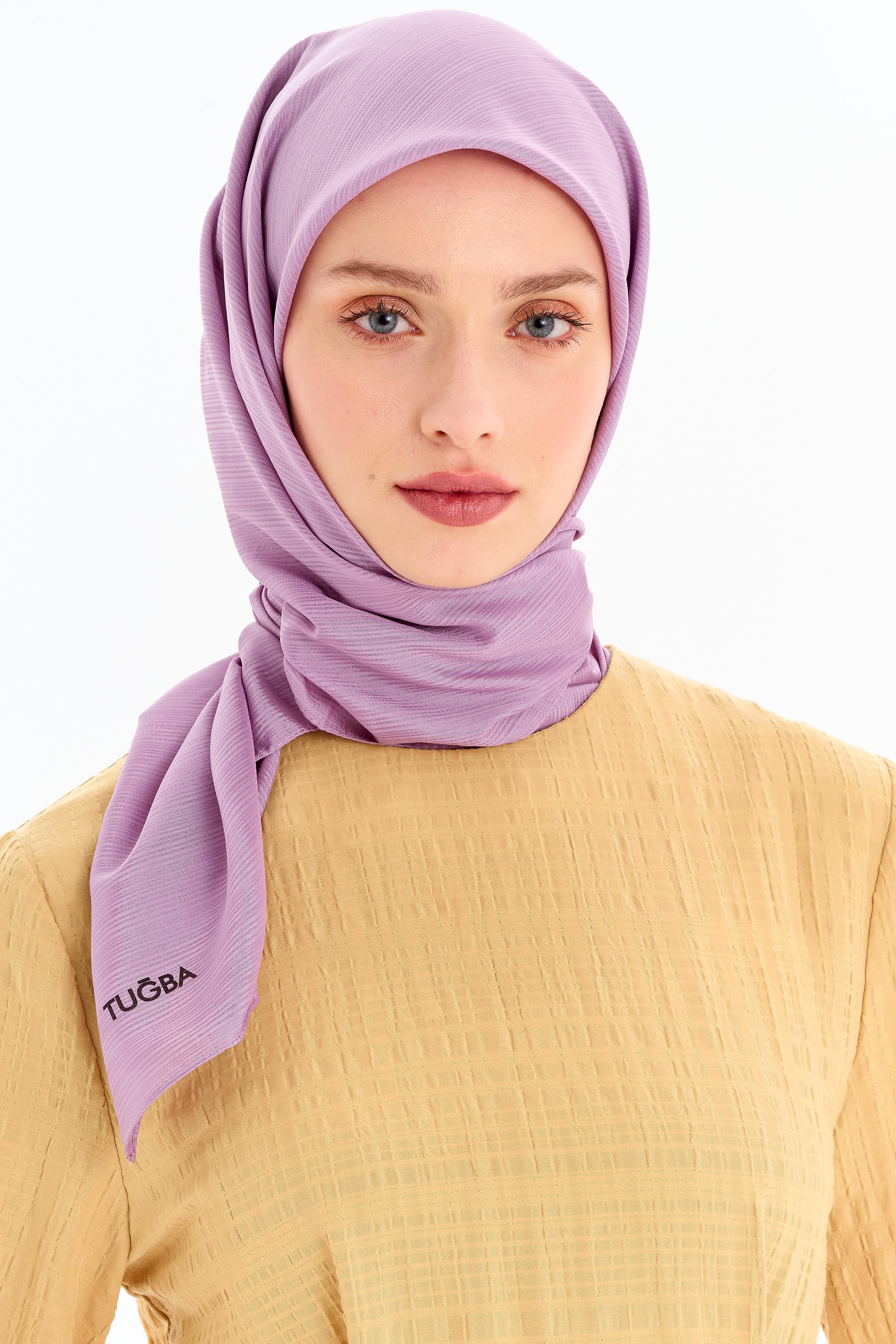 Şifon Eşarp - Lila TUGBA