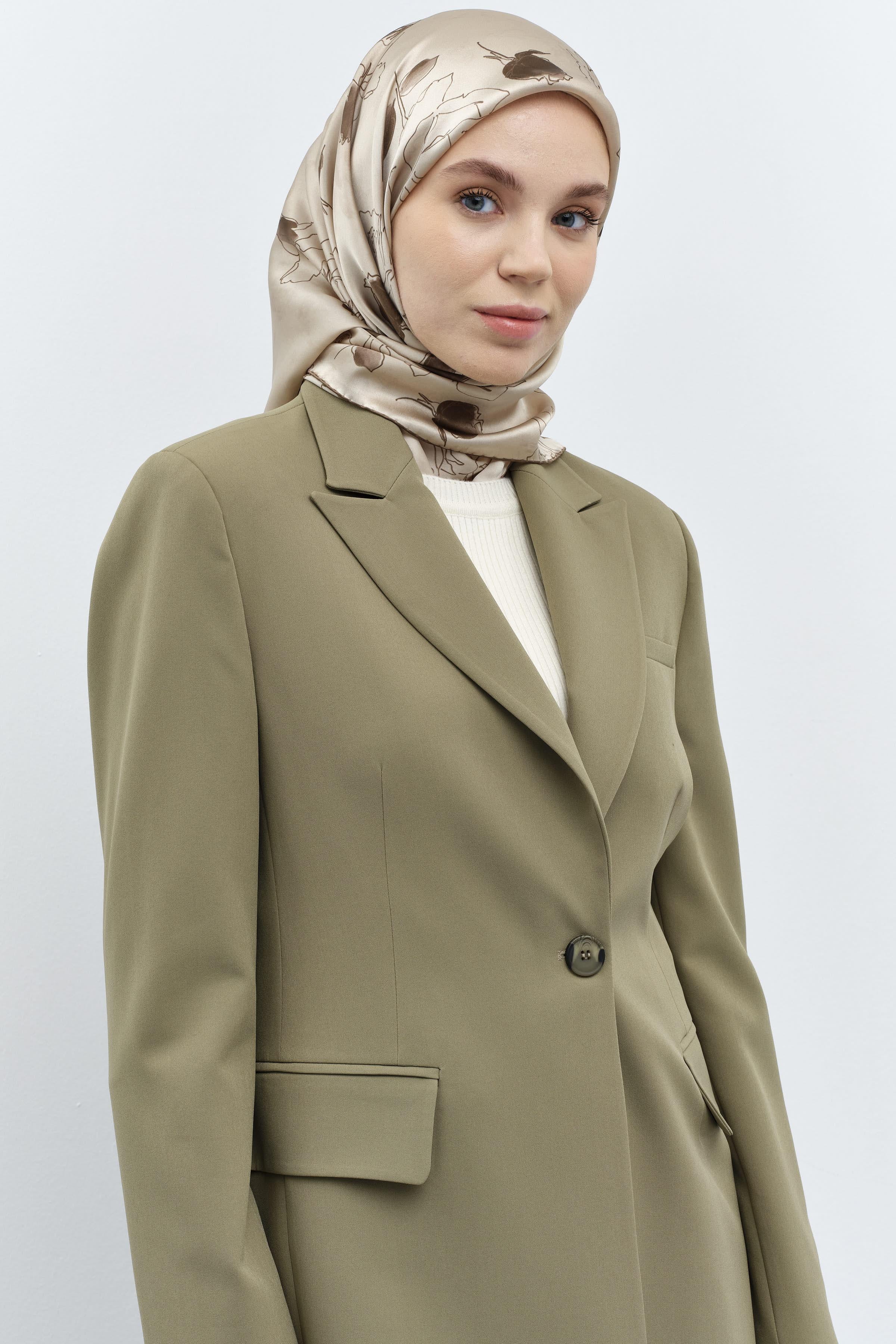 Tek Düğmeli Ceket Pantolon Takım - Çağla TUGBA