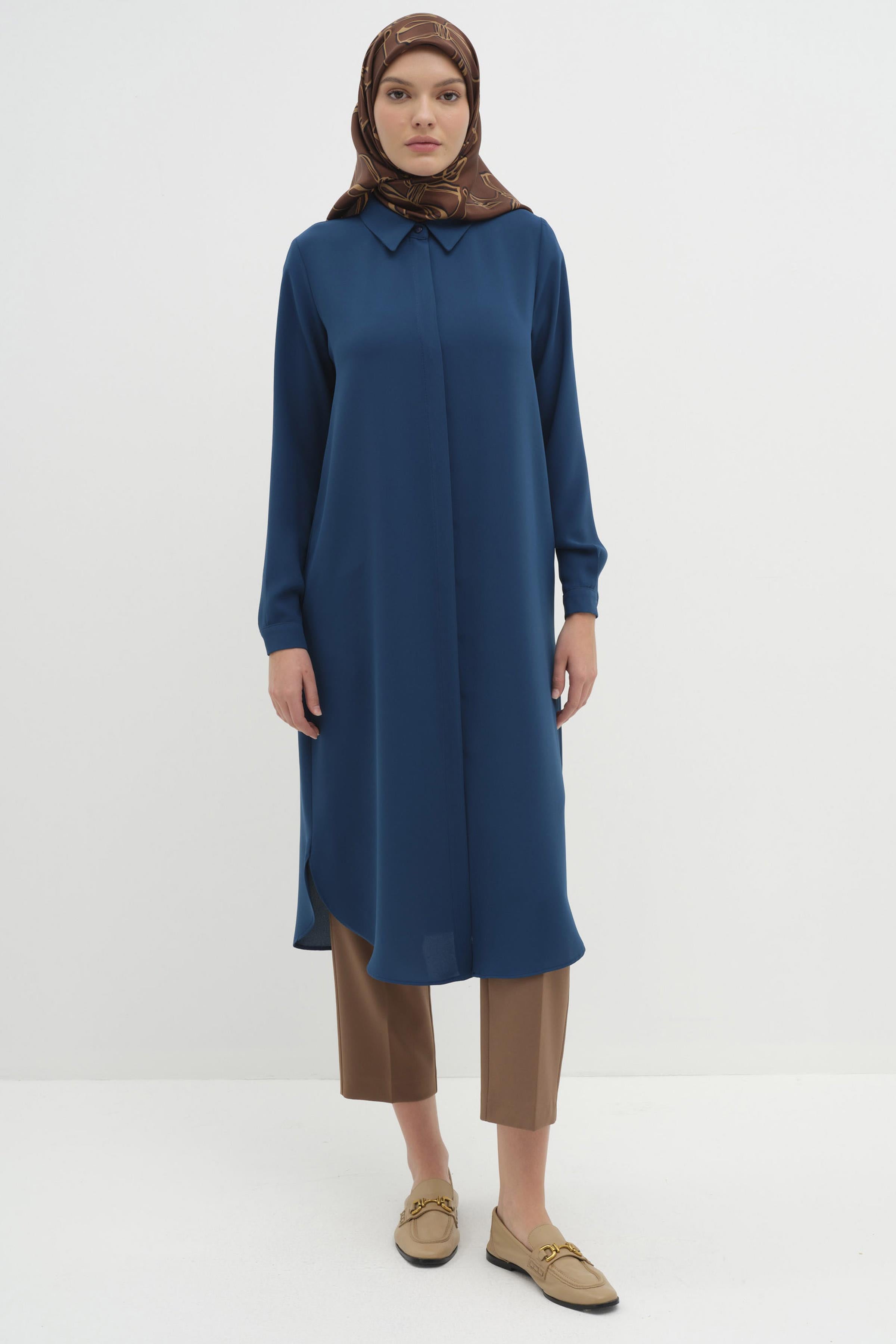 Tek Pile Basic Pantolon - Fındık TUGBA