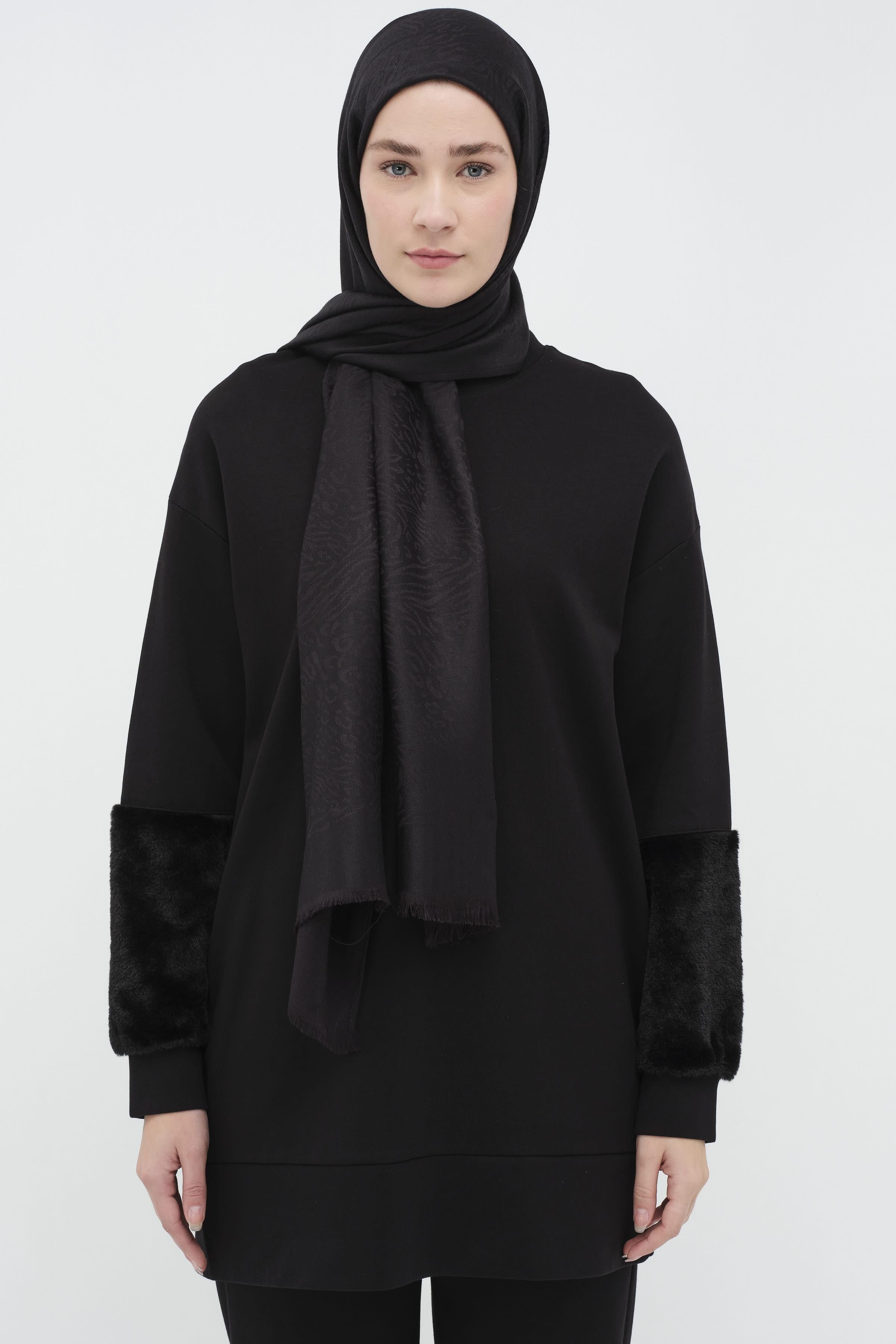 Tunik Pantolon Takım - Siyah TUGBA