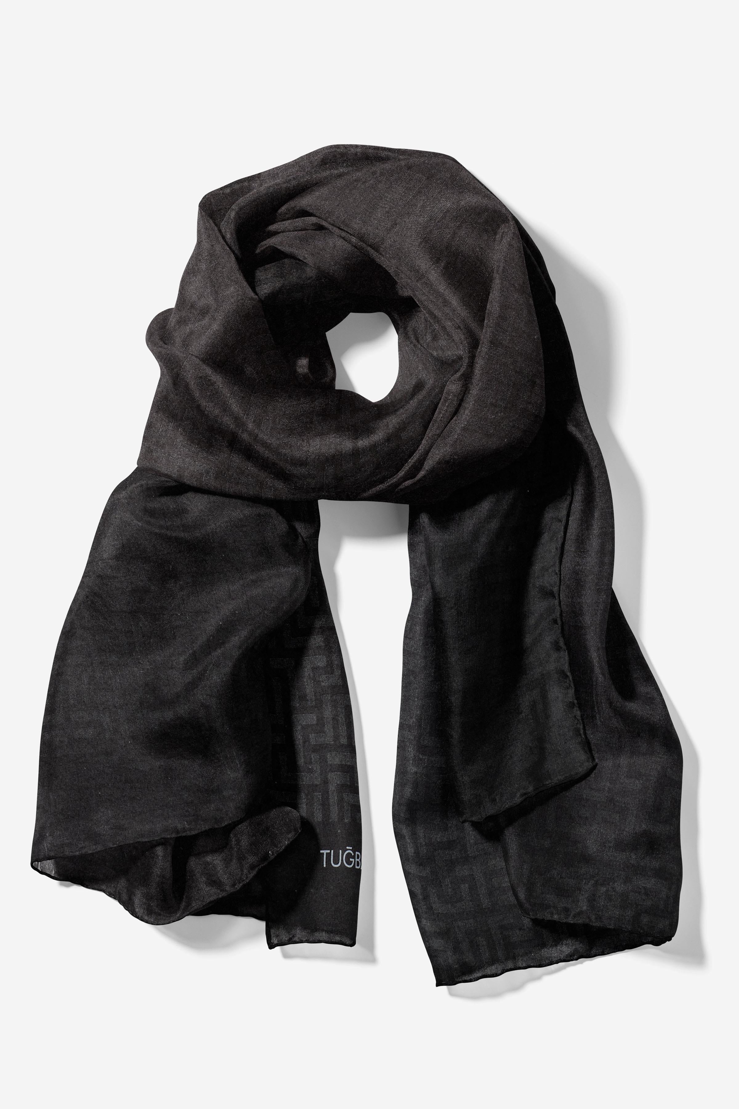 Venüs Şal - Siyah TUGBA
