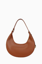 Yarım Ay Tek Kulplu Çanta - Taba TUĞBA