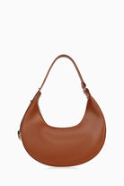 Yarım Ay Tek Kulplu Çanta - Taba TUĞBA