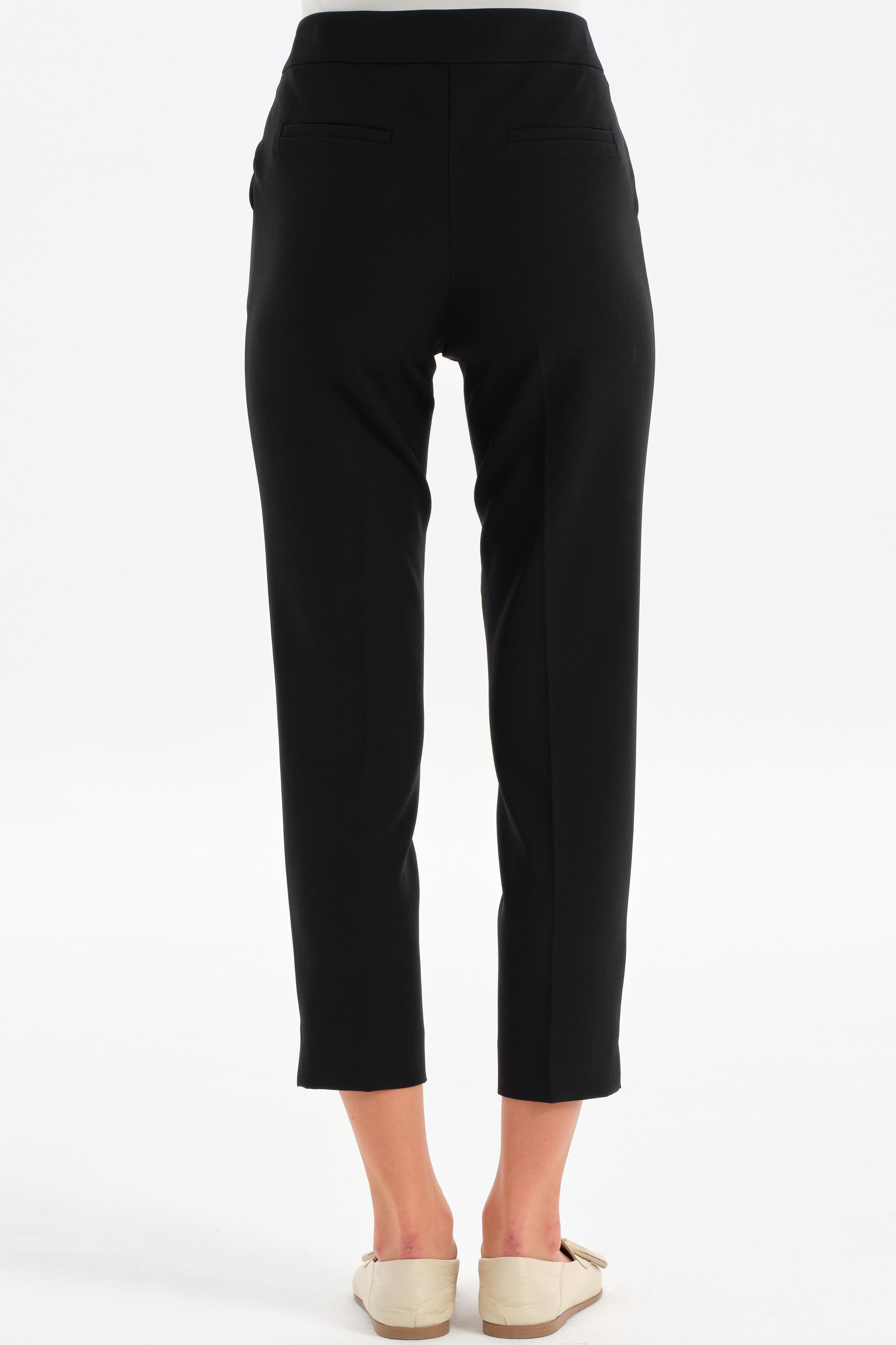 Yüksek Bel Basic Pantolon - Siyah TUGBA