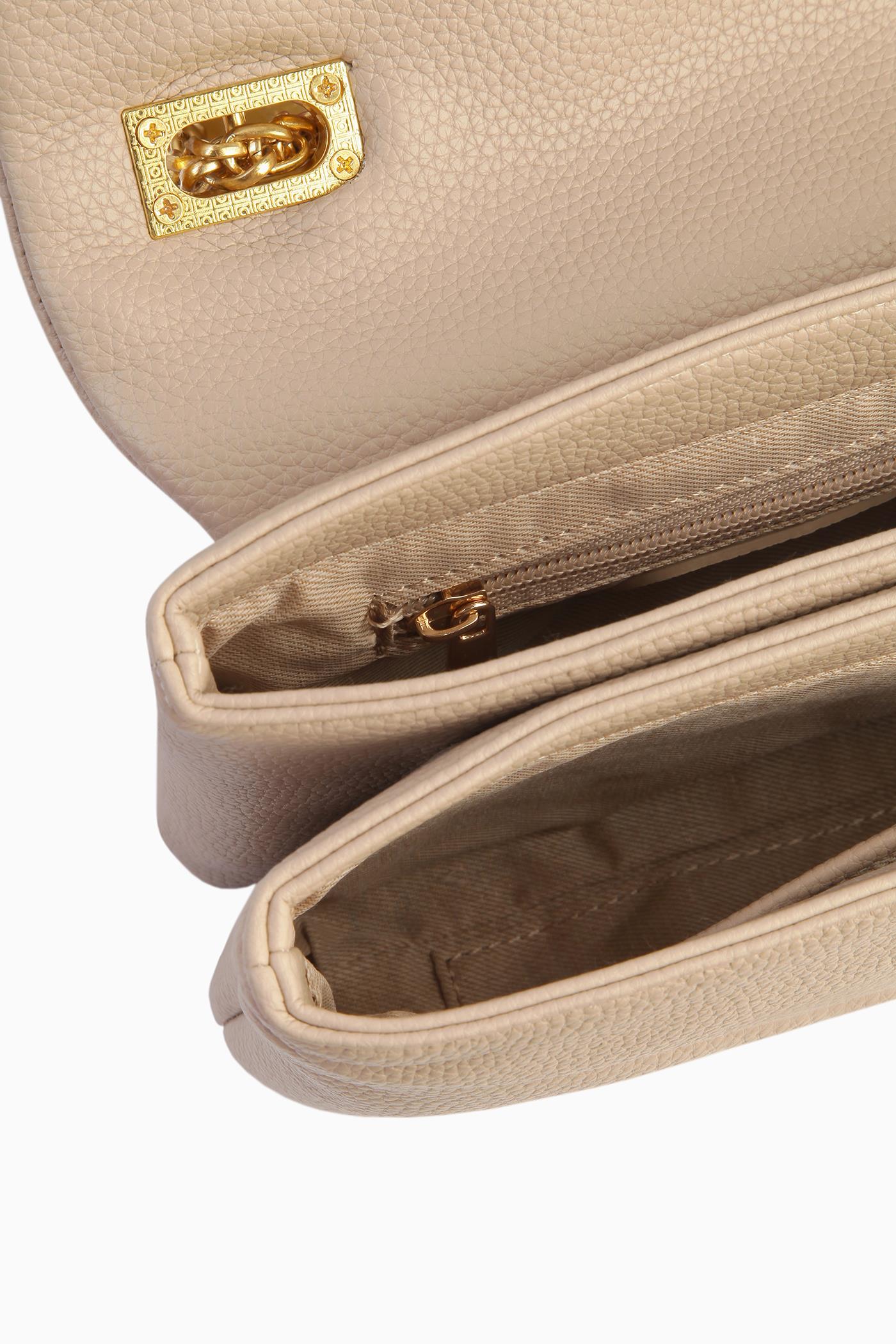 Zincir Askılı Çanta - Bisküvi TUGBA