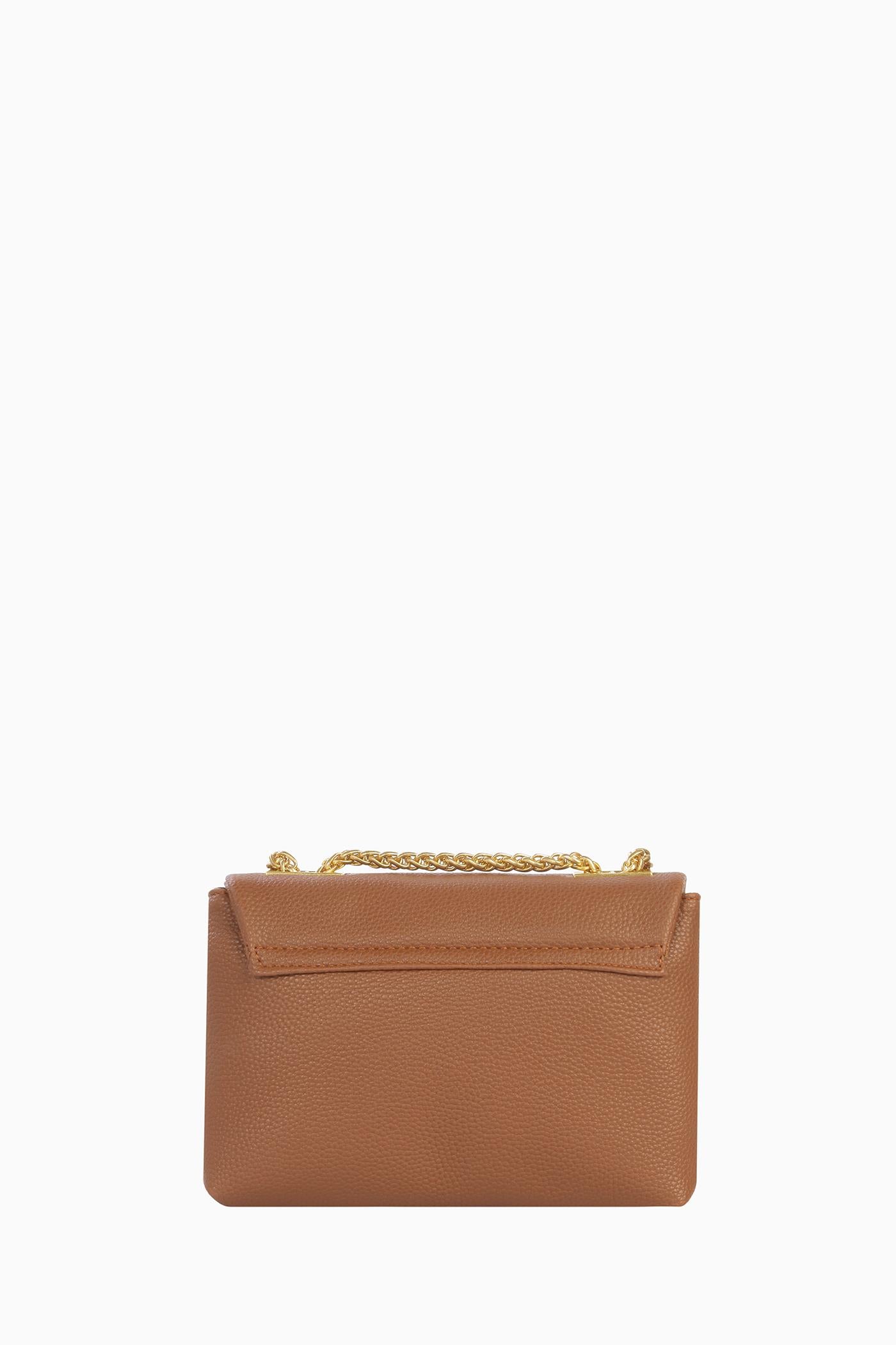 Zincir Askılı Çanta - Taba TUGBA