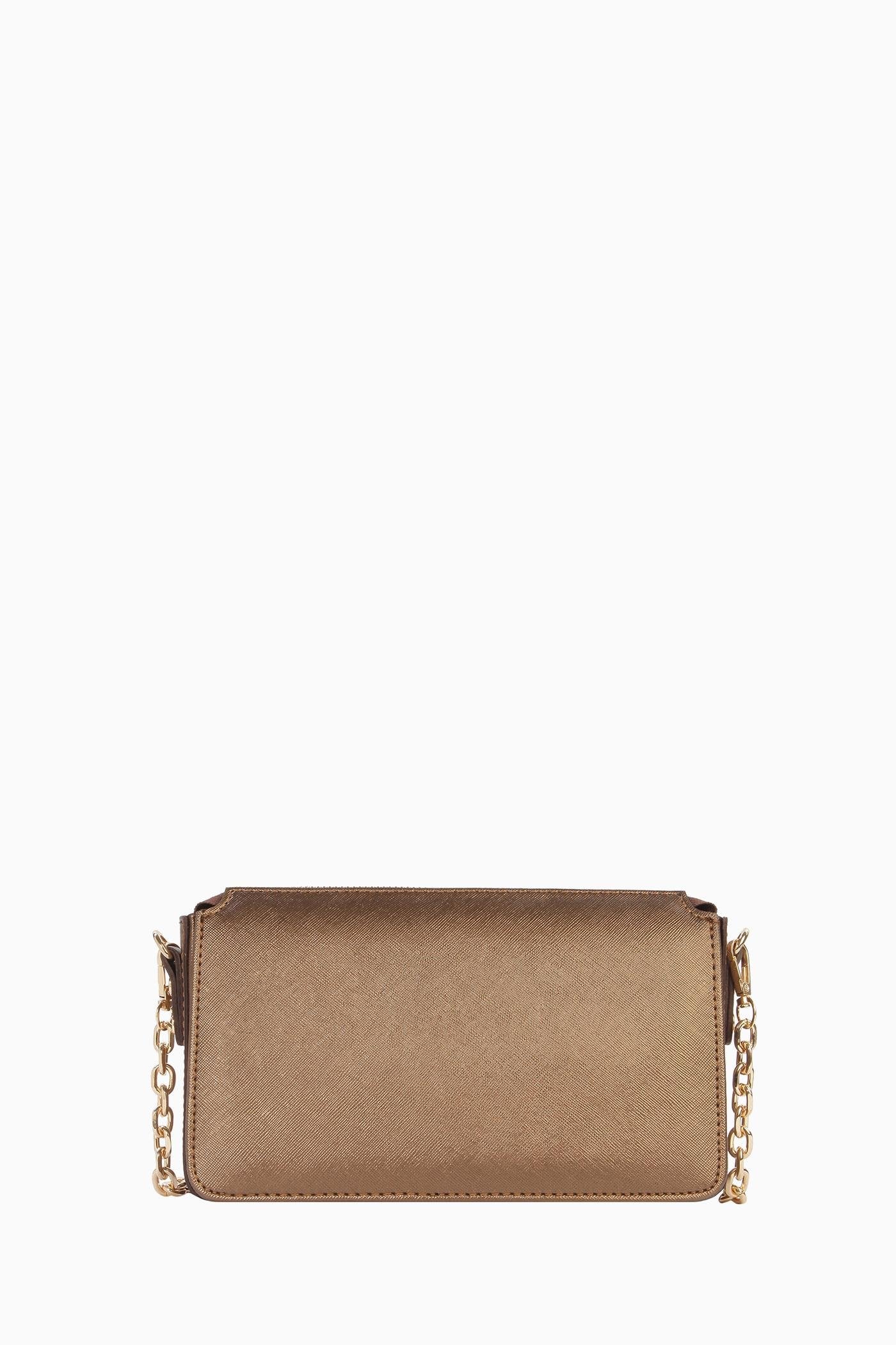 Zincir Askılı Coach Çanta - Bakır TUGBA