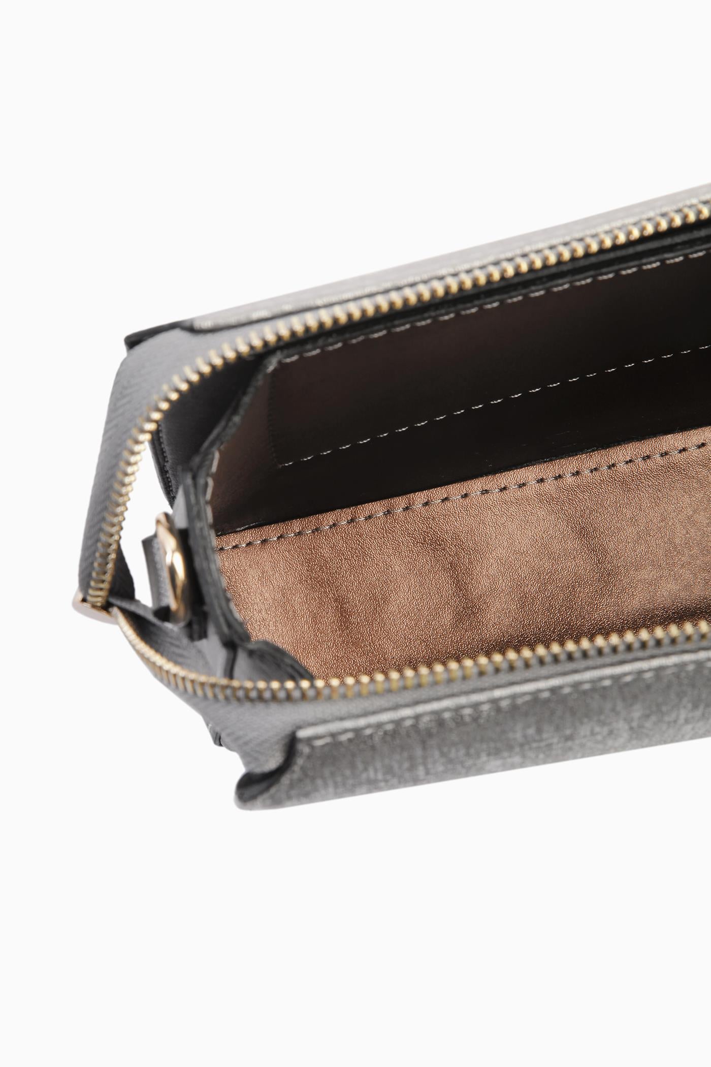 Zincir Askılı Kulplu Çanta - Antrasit TUGBA