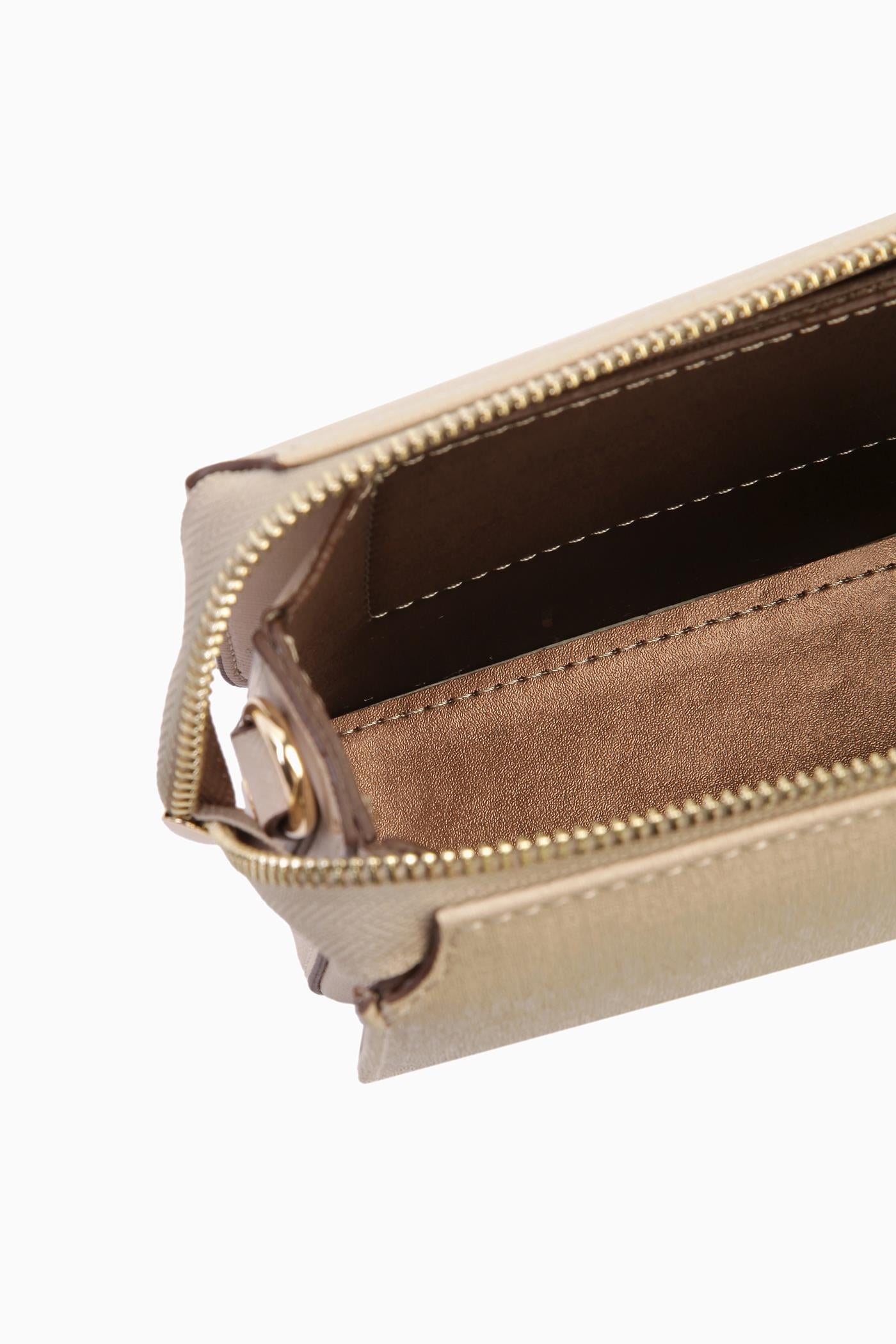 Zincir Askılı Kulplu Çanta - Taş TUGBA