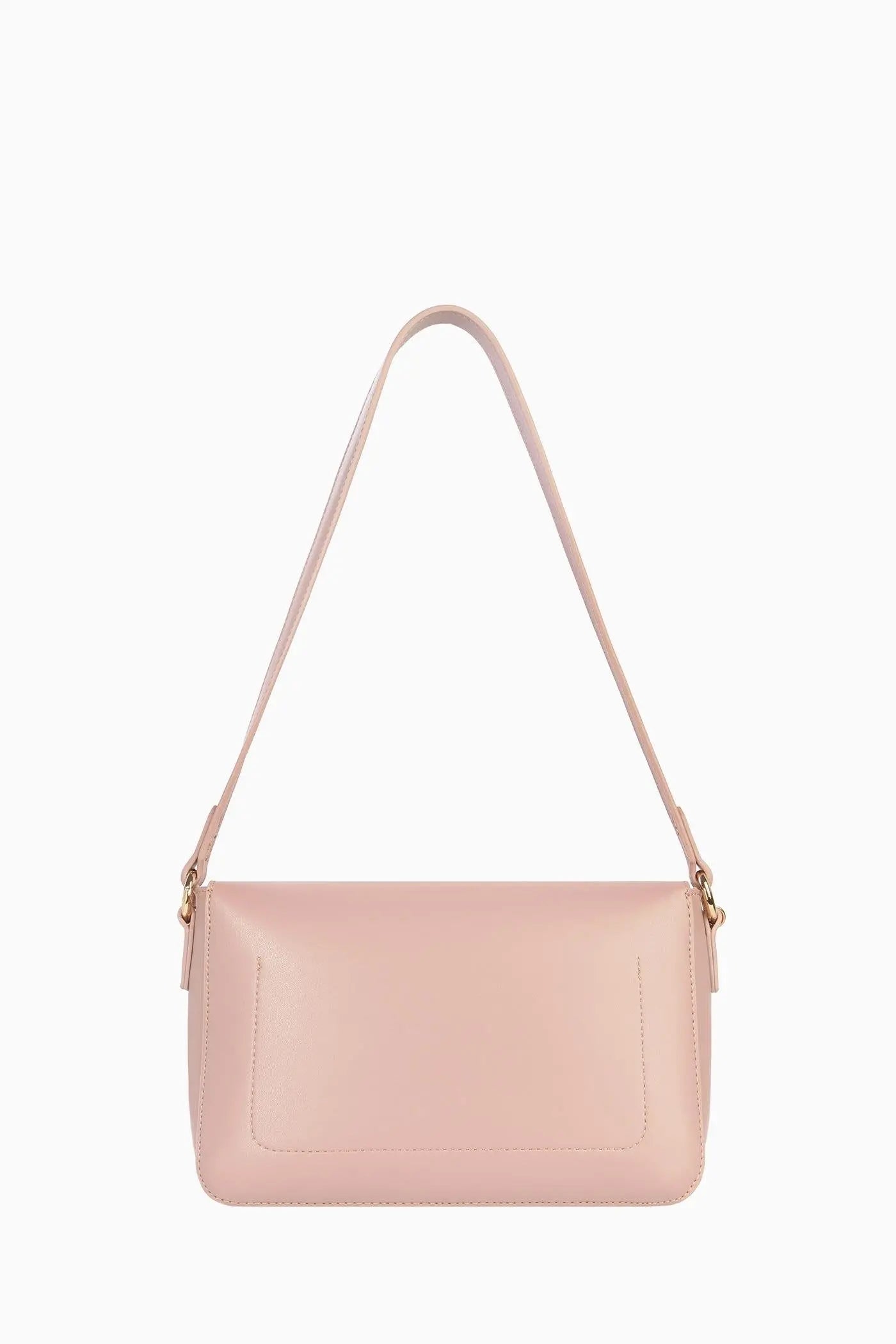 Zincir Detaylı Flap Çanta - Lila TUGBA