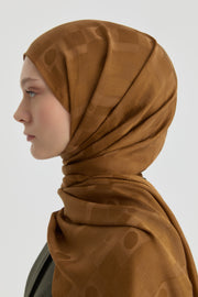 Miray Jakar Natural Şal - Camel TUGBA