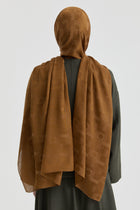 Miray Jakar Natural Şal - Camel TUGBA